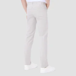 Preston Micro Basketweave Printed Five-Pocket Pants