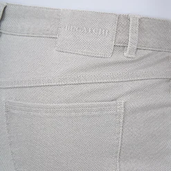 Preston Micro Basketweave Printed Five-Pocket Pants