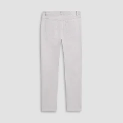 Preston Micro Basketweave Printed Five-Pocket Pants