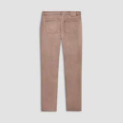 Preston Micro Basketweave Printed Five-Pocket Pants