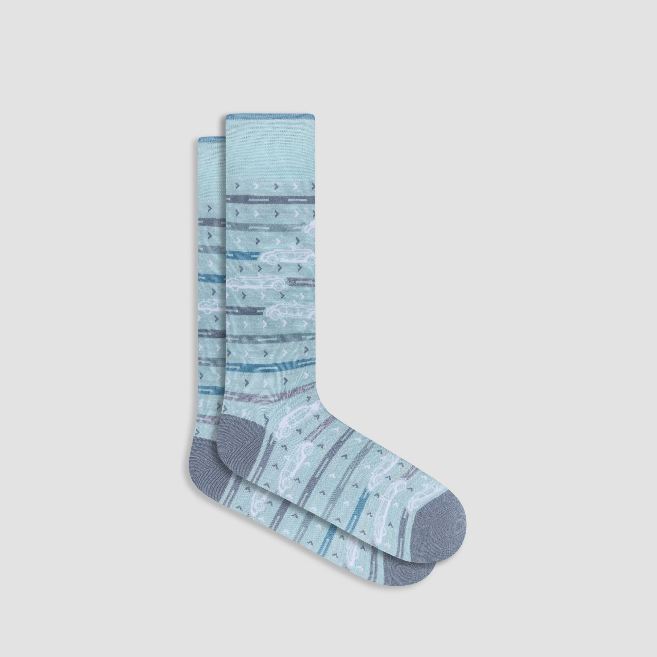 Racing Car Mid-Calf Socks