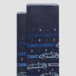 Racing Car Mid-Calf Socks
