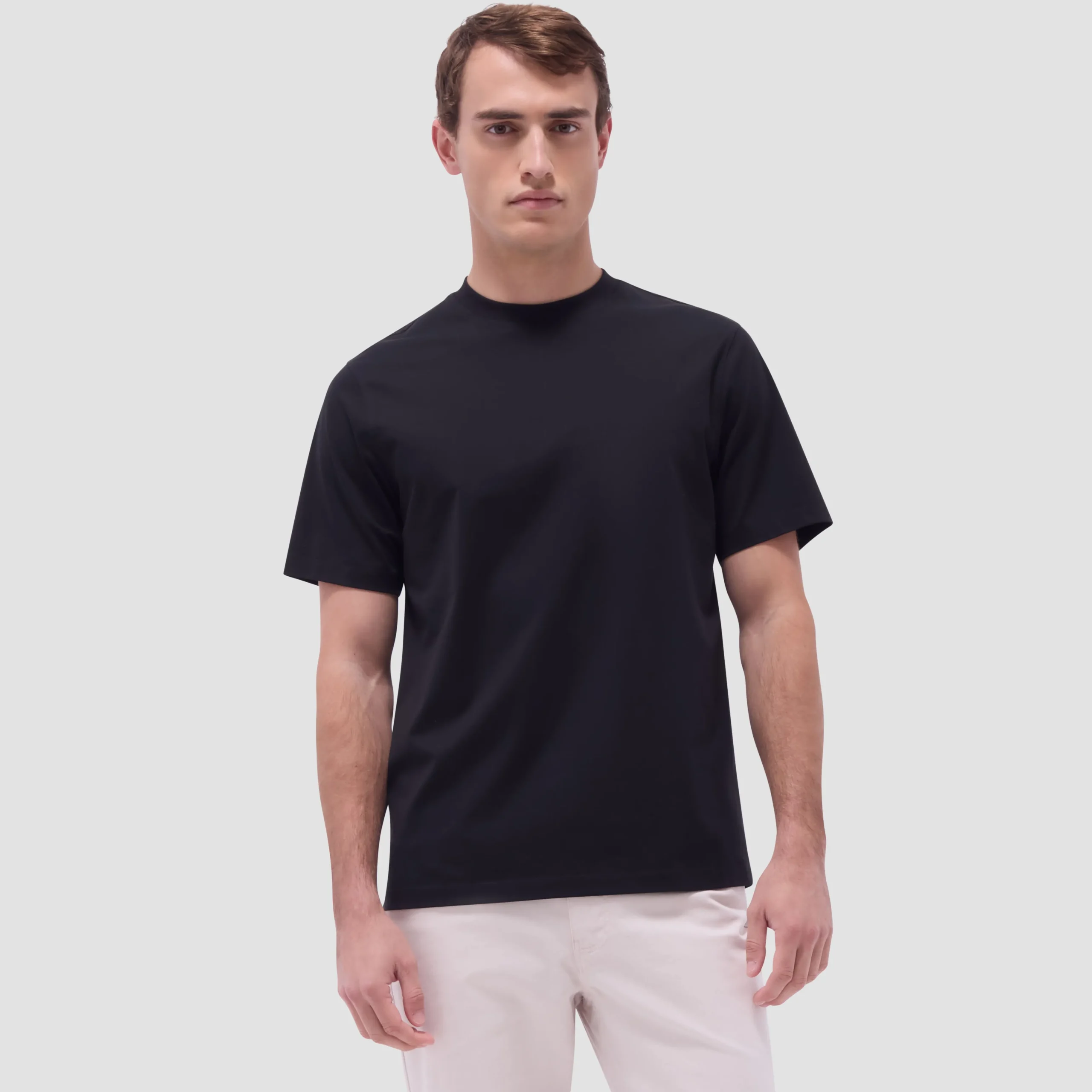 Rufus Solid OoohCotton Crew Neck T-Shirt
