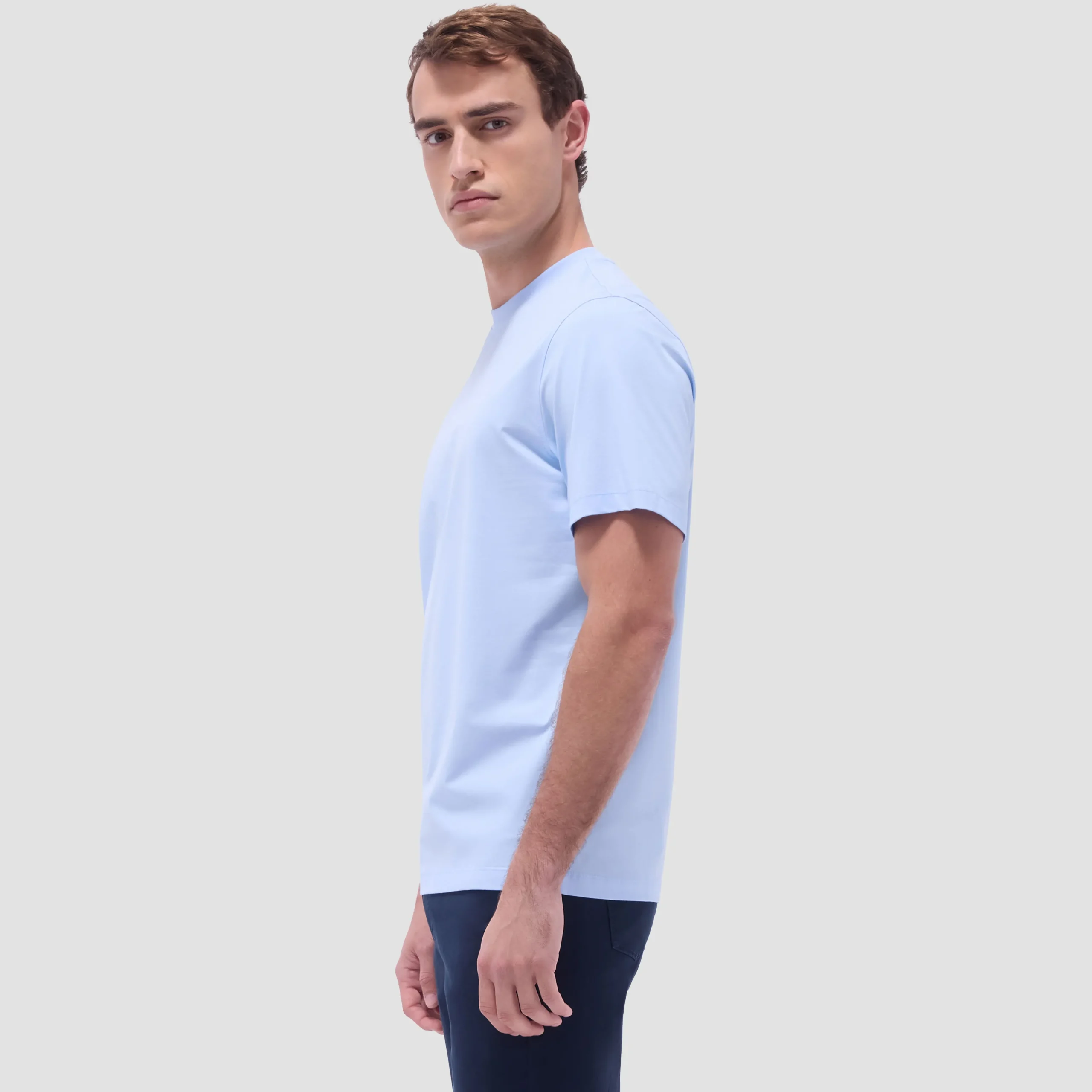 Rufus Solid OoohCotton Crew Neck T-Shirt