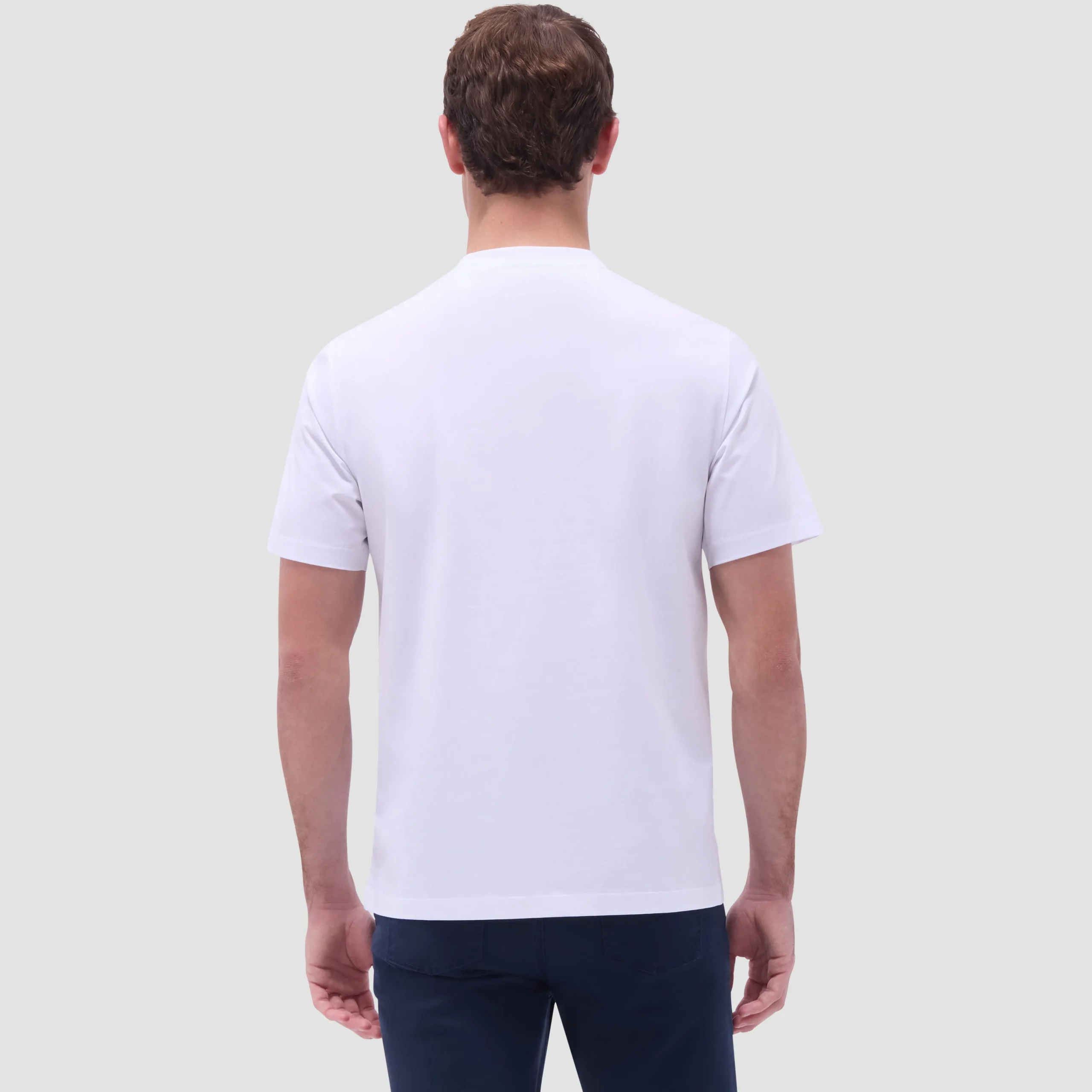 Rufus Solid OoohCotton Crew Neck T-Shirt