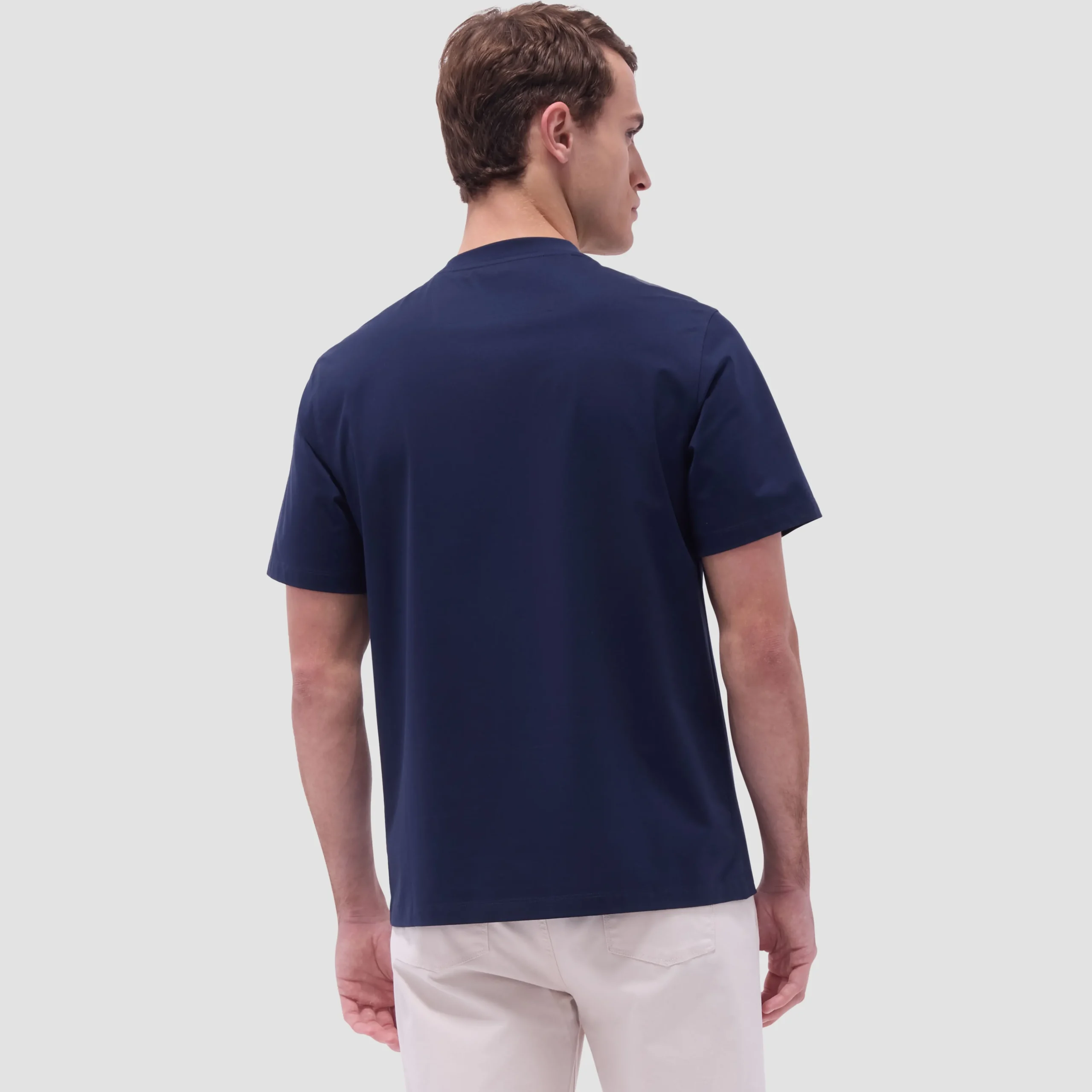 Rufus Solid OoohCotton Crew Neck T-Shirt