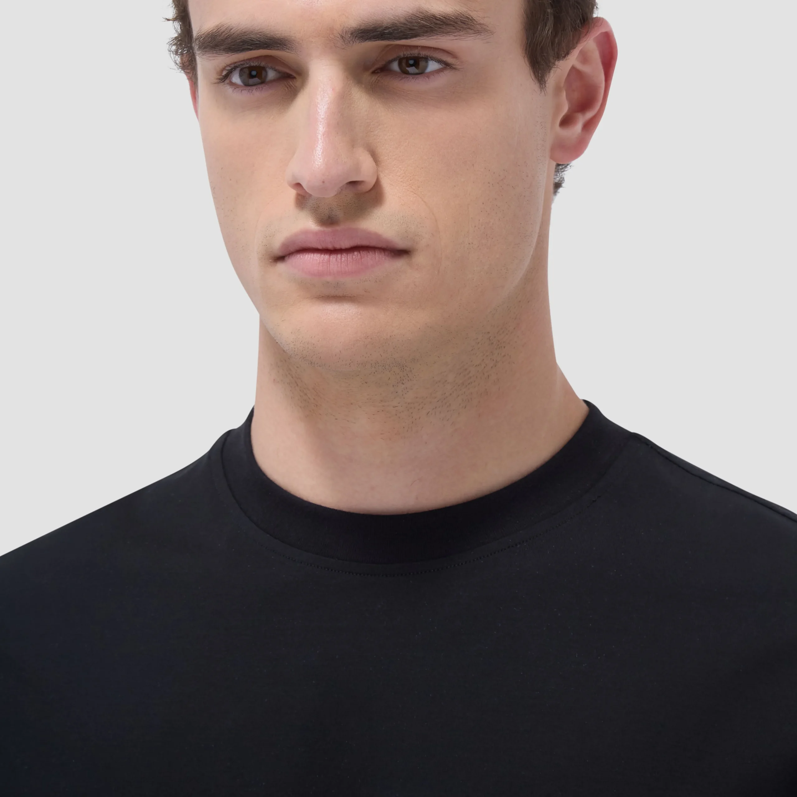 Rufus Solid OoohCotton Crew Neck T-Shirt
