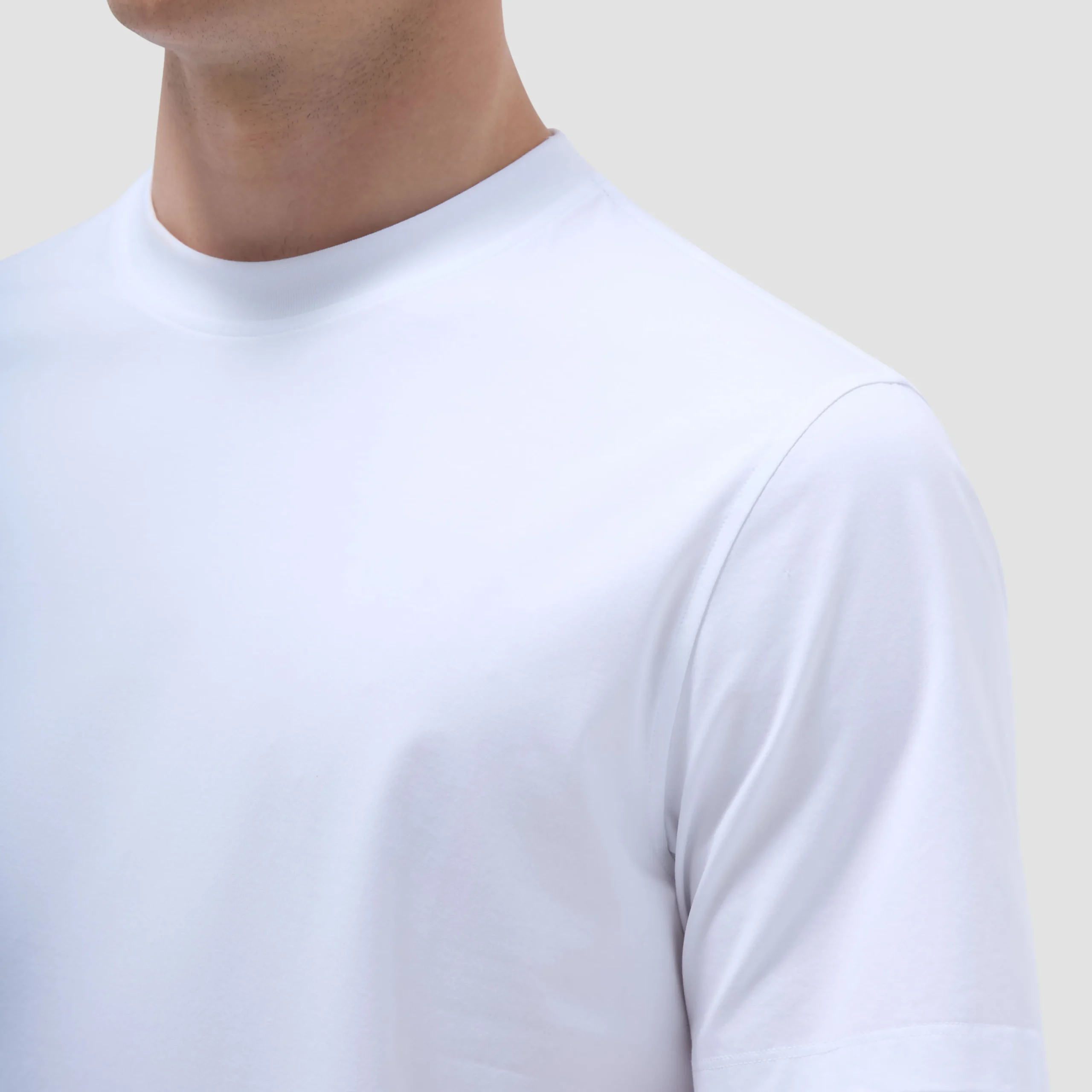 Rufus Solid OoohCotton Crew Neck T-Shirt