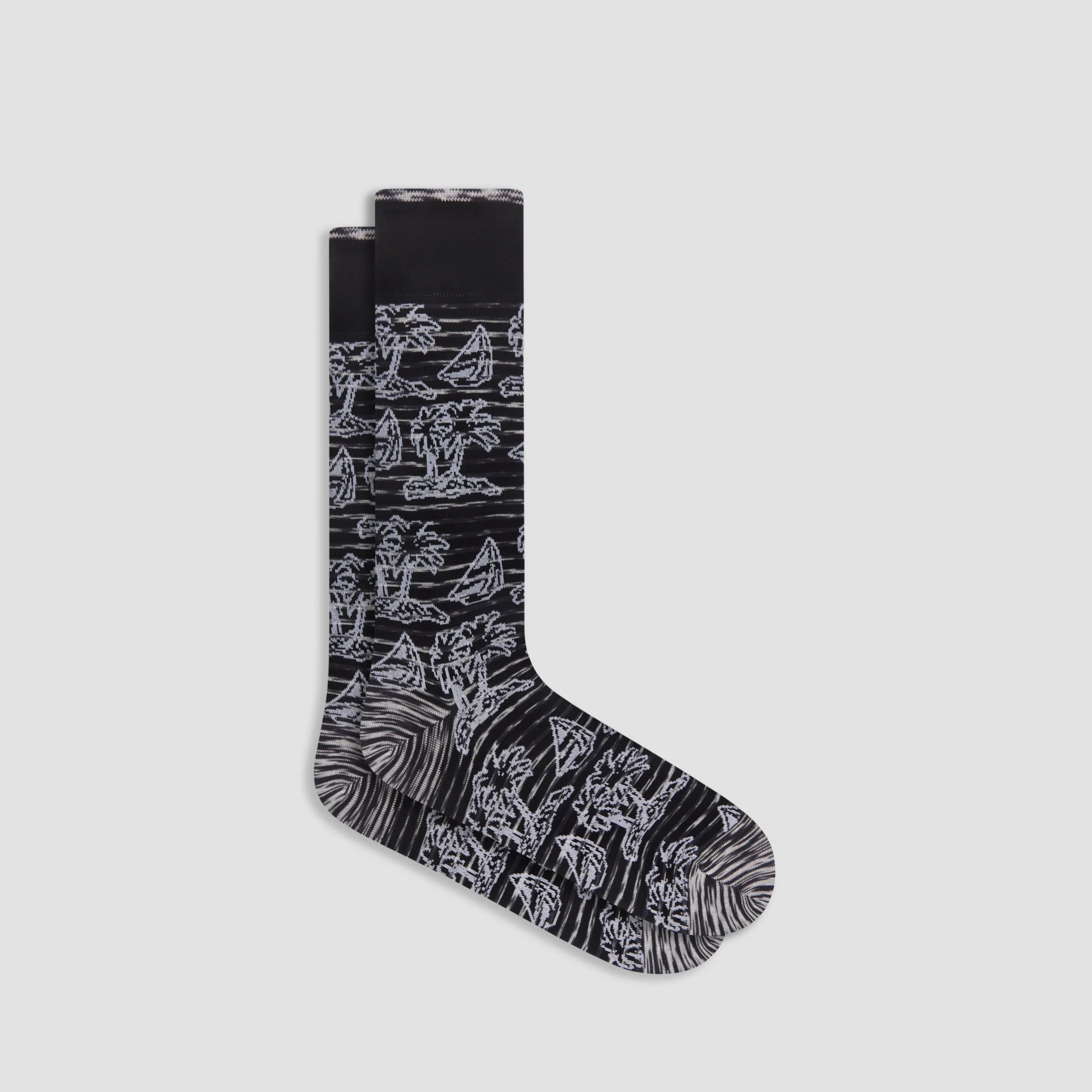 Sailboat Mid-Calf Socks