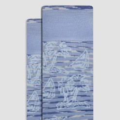 Sailboat Mid-Calf Socks