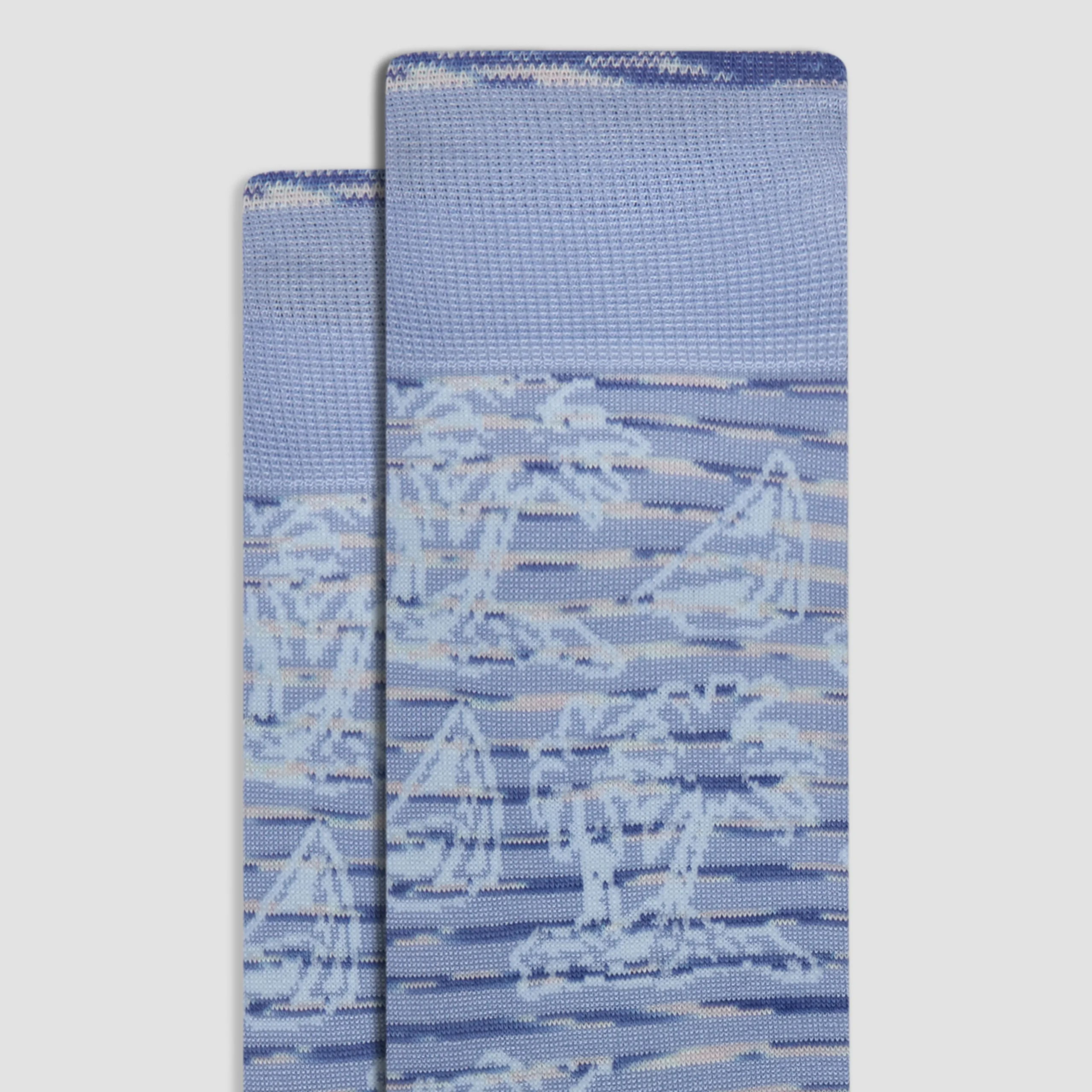 Sailboat Mid-Calf Socks