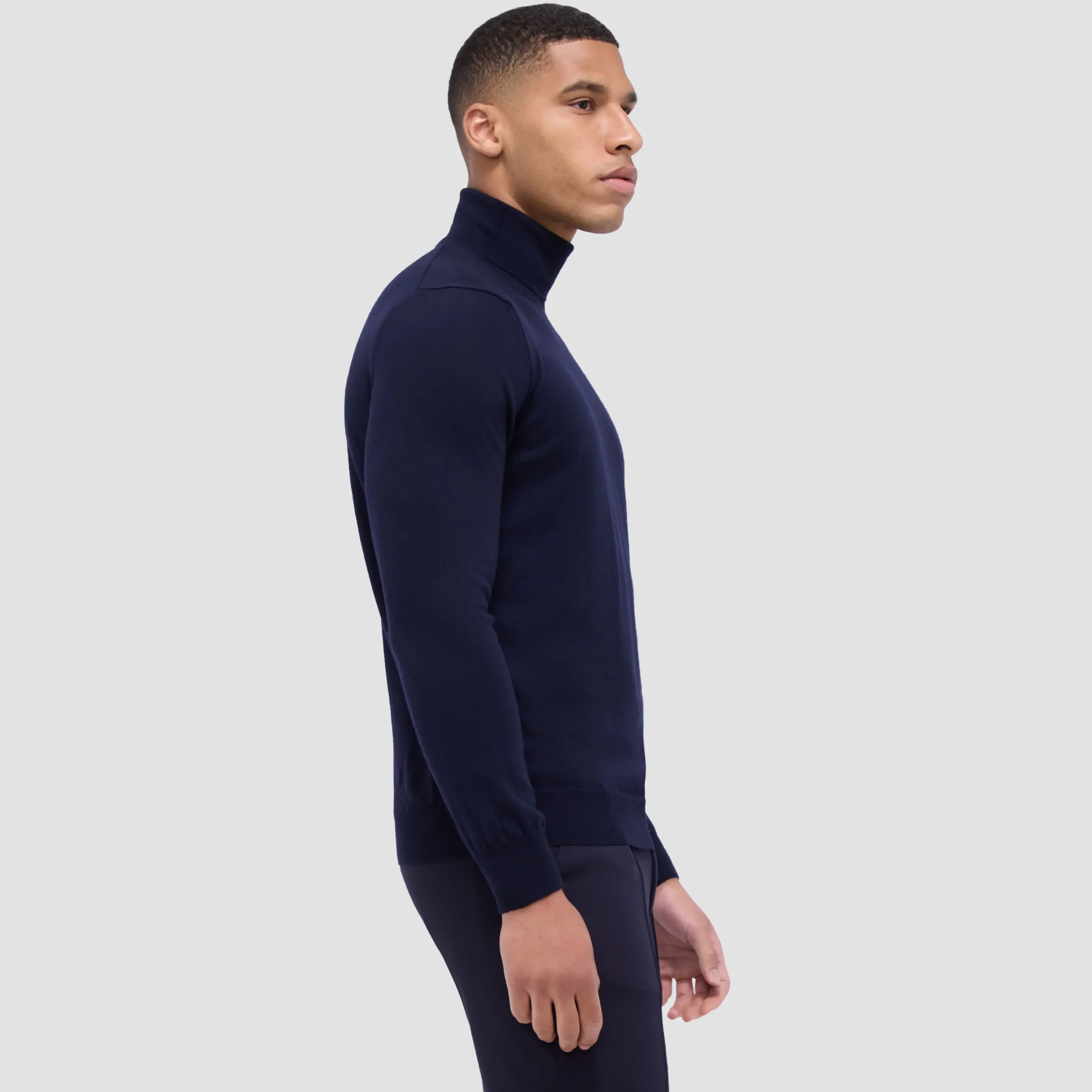 Sawyer Turtleneck Super Merino Sweater
