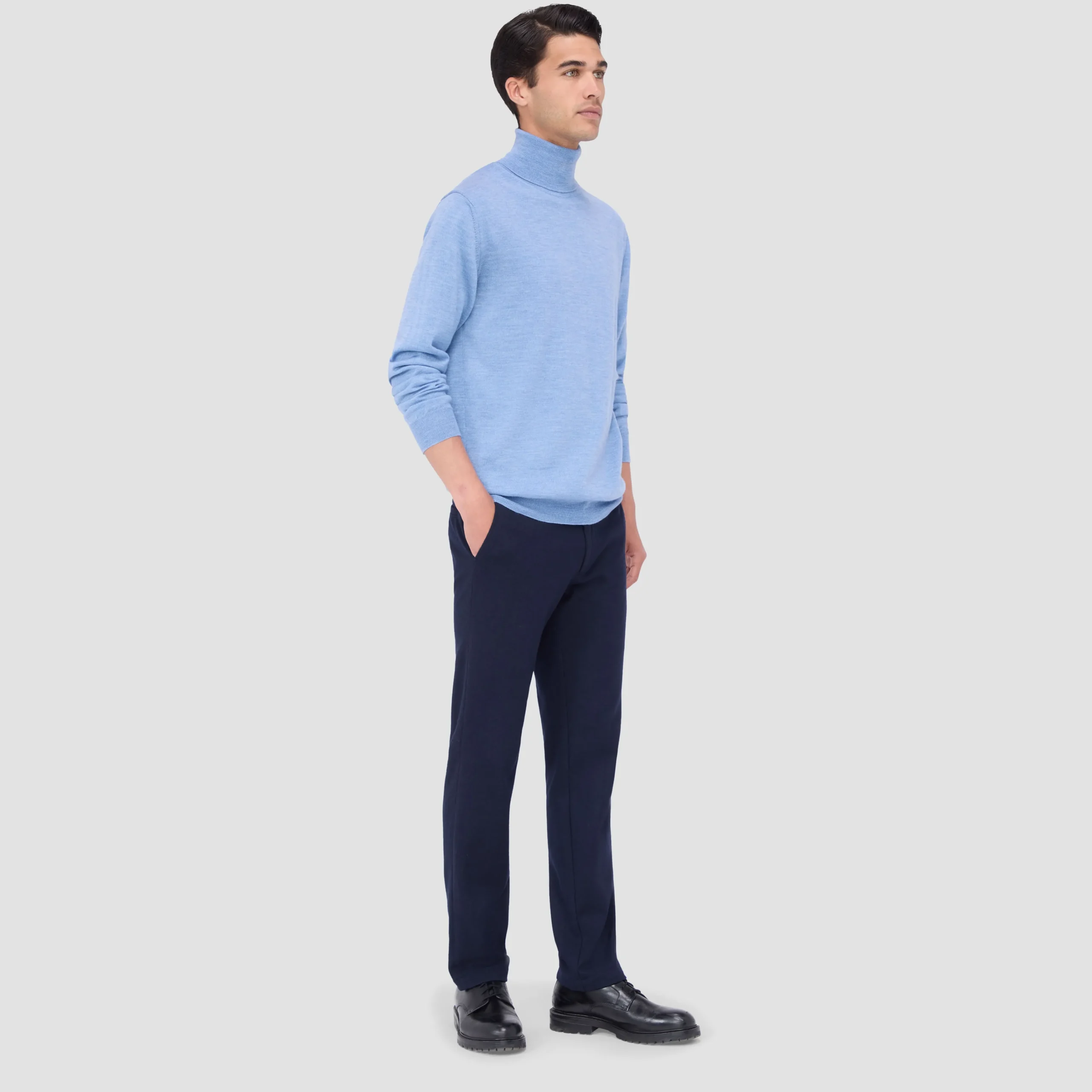 Sawyer Turtleneck Super Merino Sweater