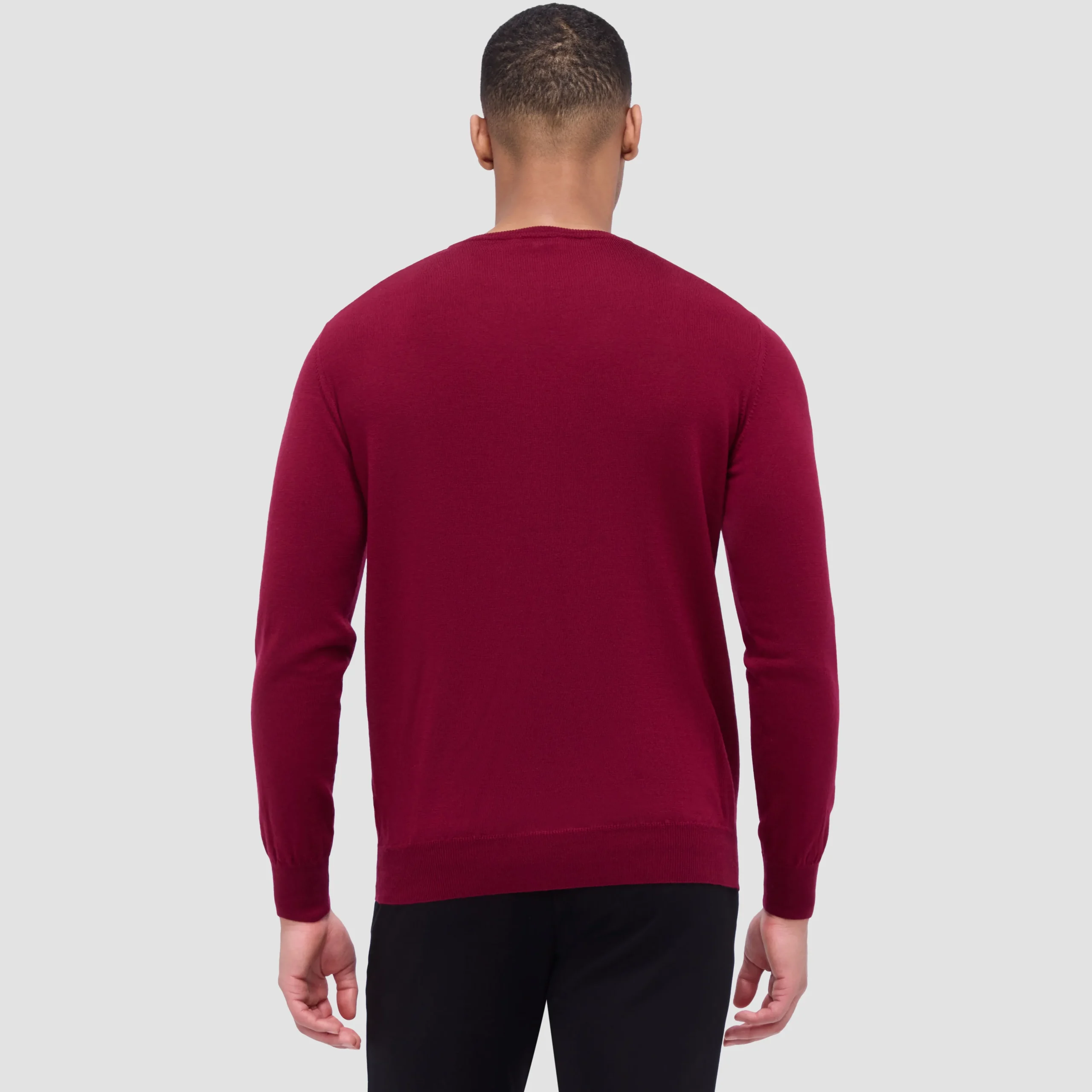 Scott Crew Neck Super Merino Sweater