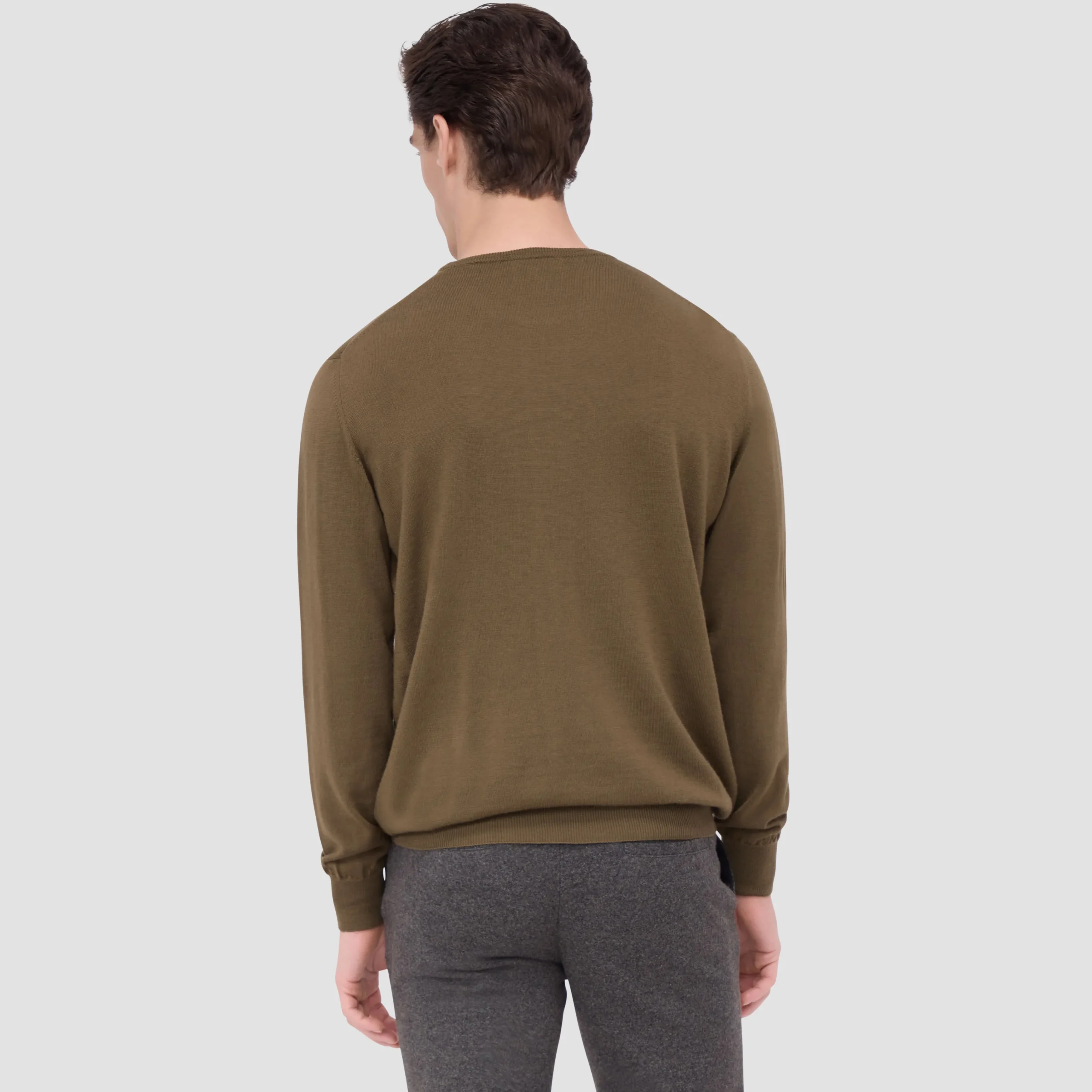 Scott Crew Neck Super Merino Sweater