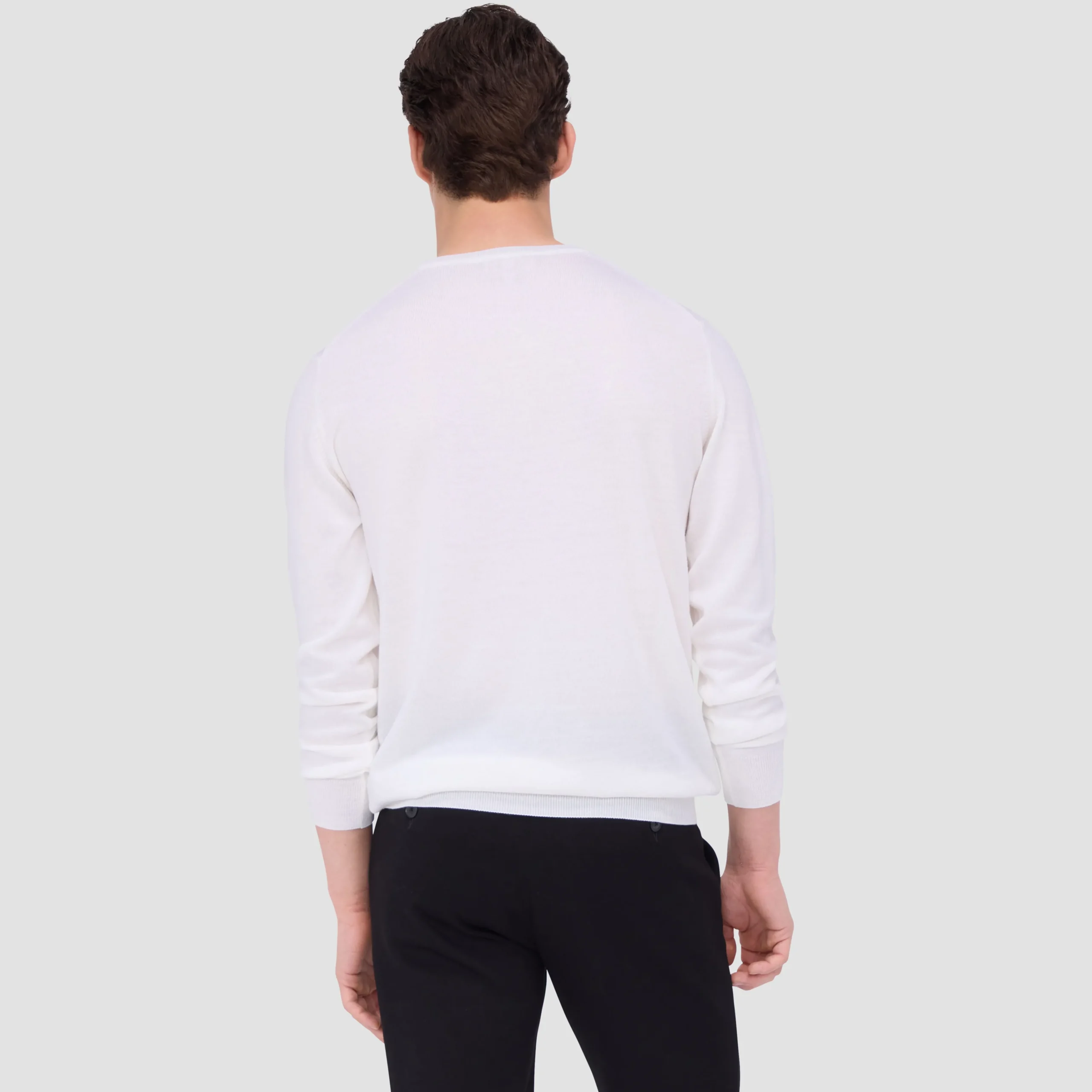 Scott Crew Neck Super Merino Sweater