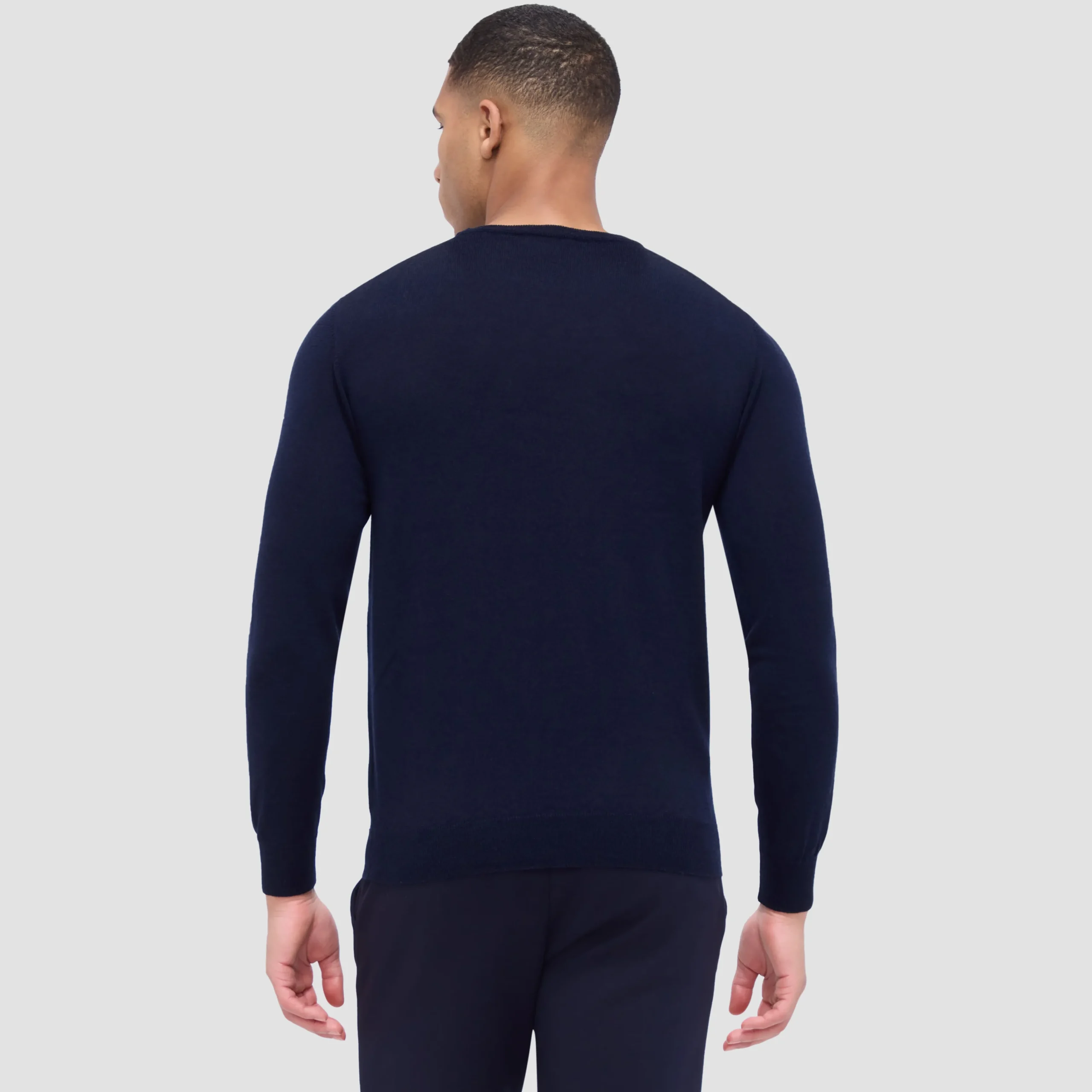Scott Crew Neck Super Merino Sweater