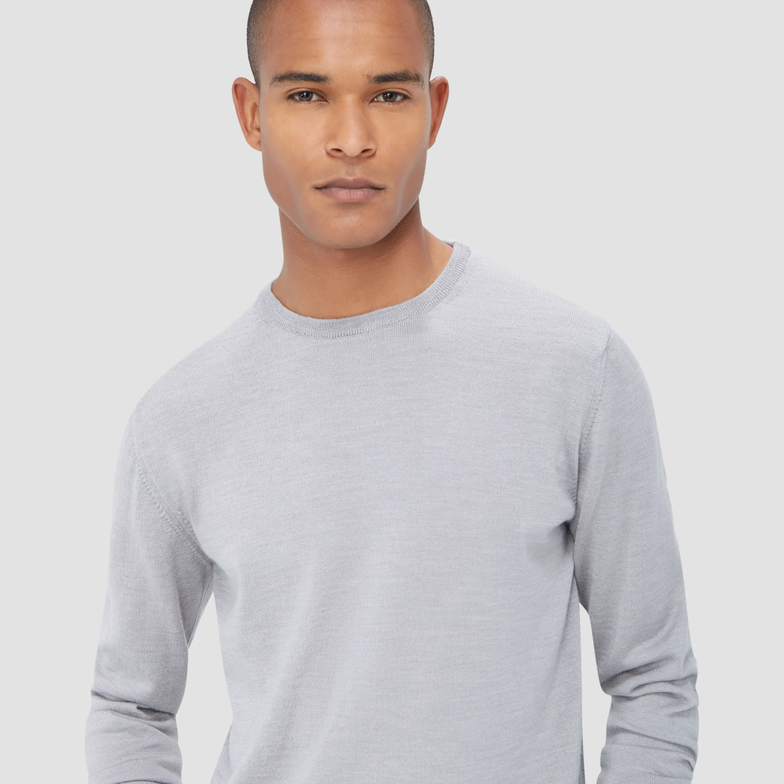 Scott Crew Neck Super Merino Sweater