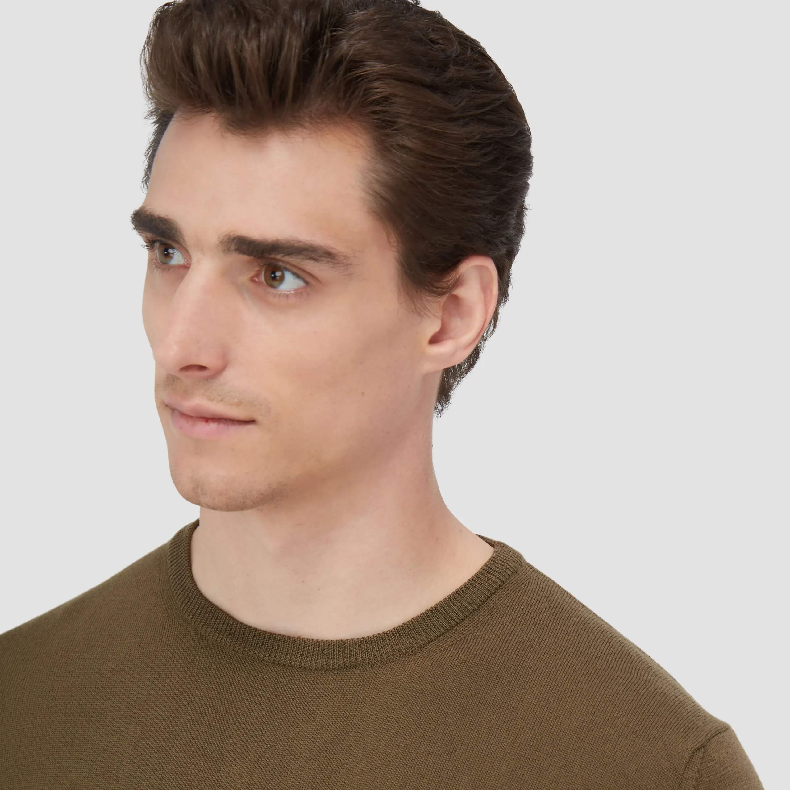 Scott Crew Neck Super Merino Sweater