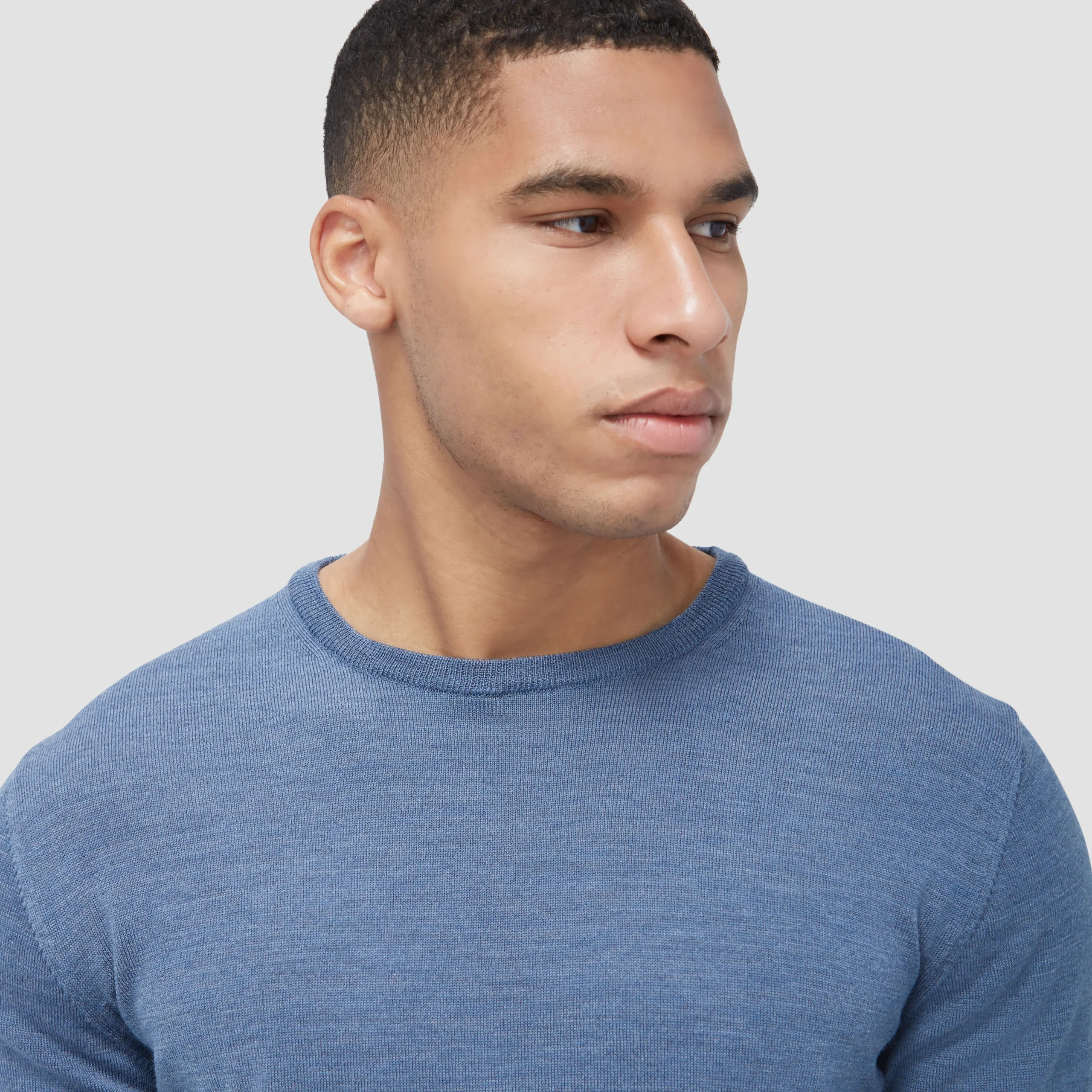 Scott Crew Neck Super Merino Sweater