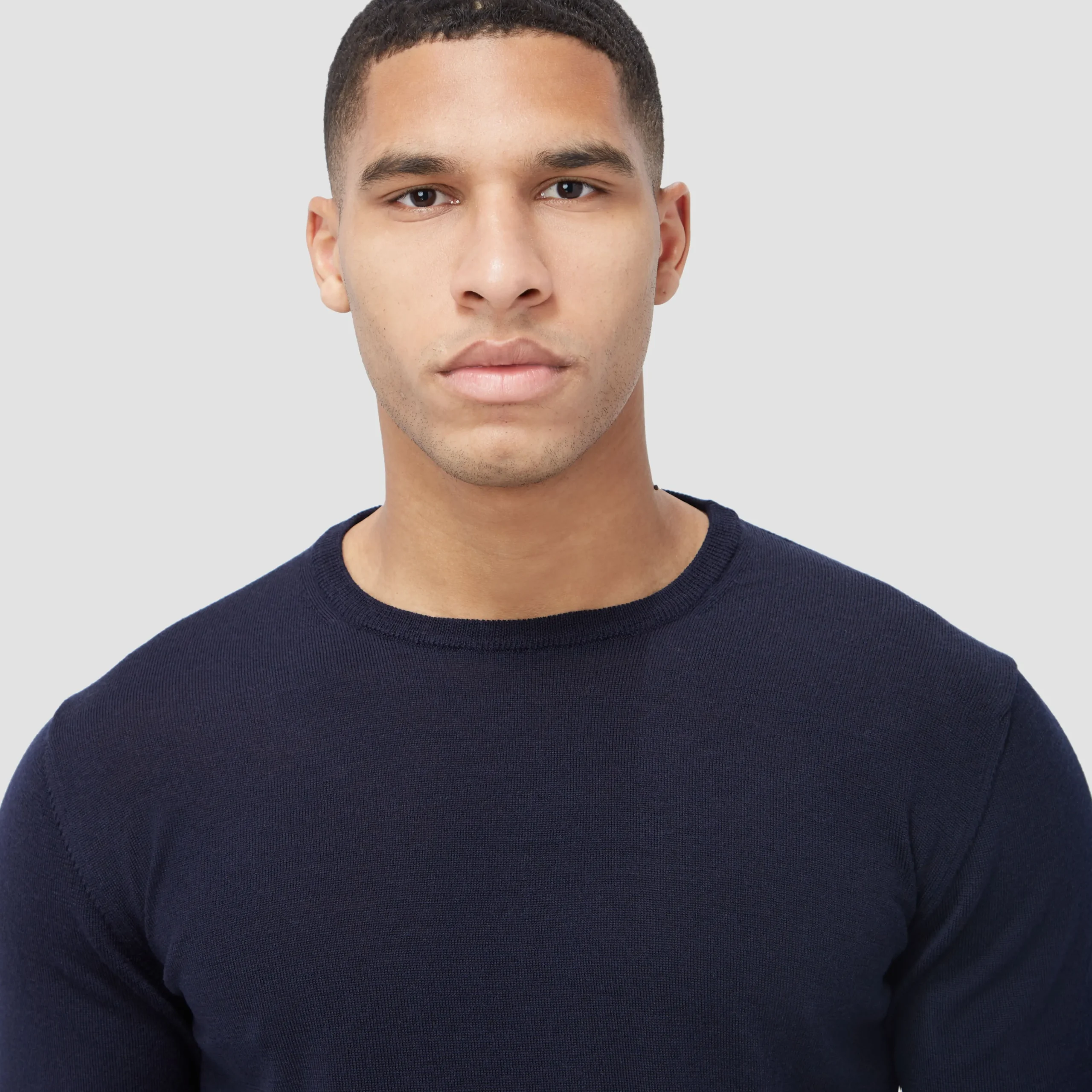 Scott Crew Neck Super Merino Sweater