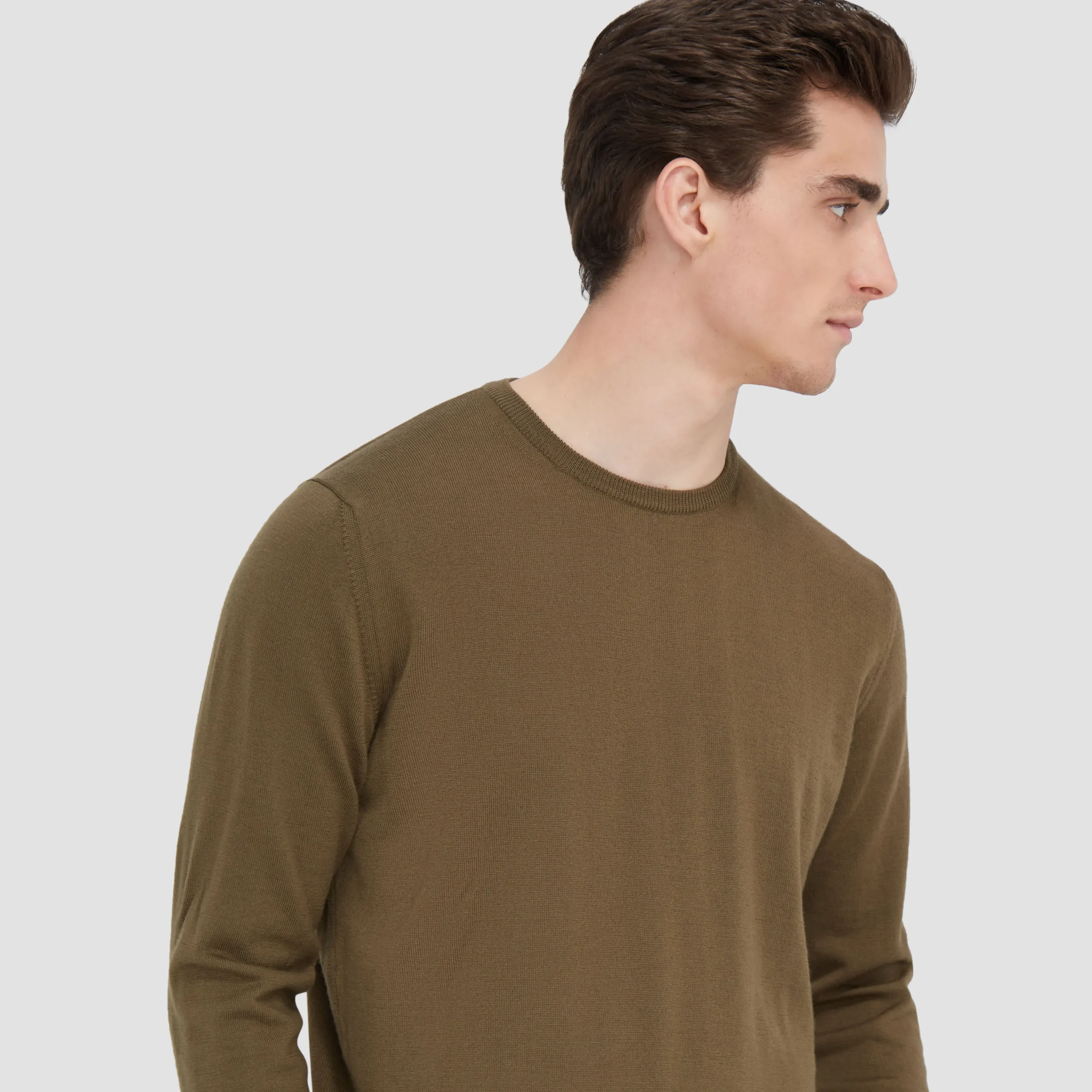 Scott Crew Neck Super Merino Sweater