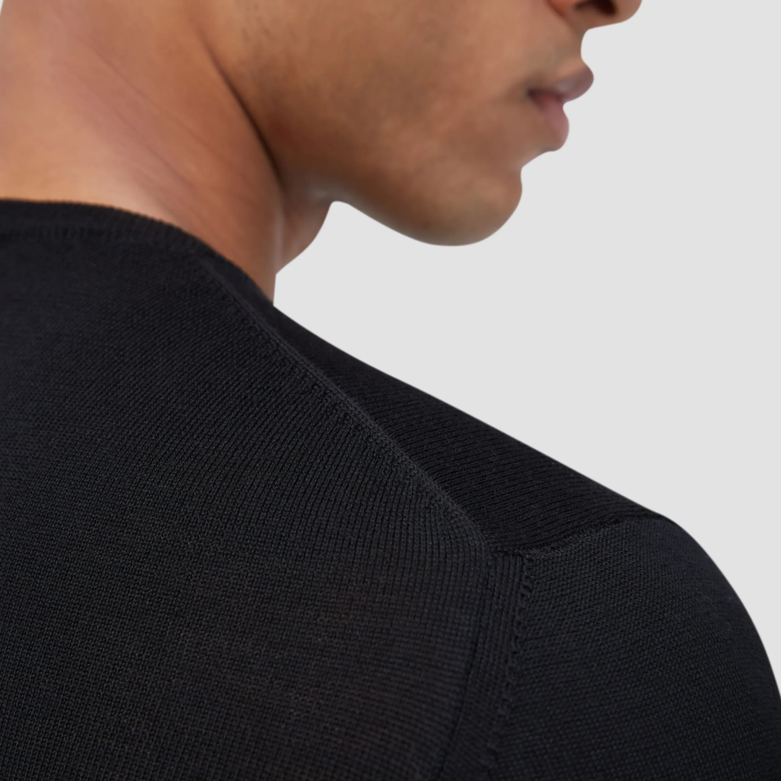 Scott Crew Neck Super Merino Sweater