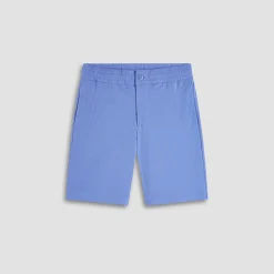 Seersucker Crinkled Shorts