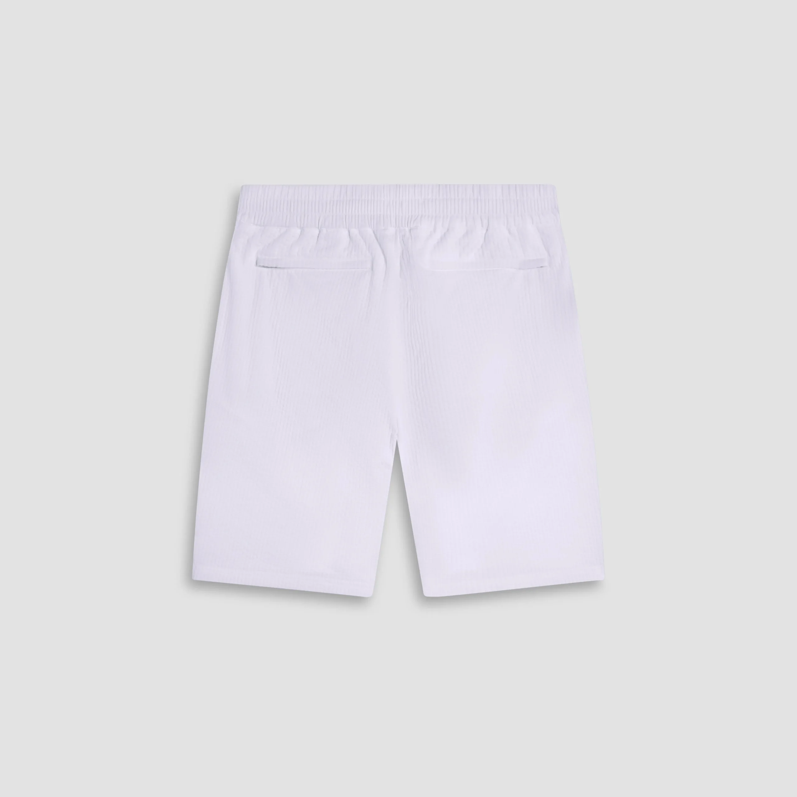 Seersucker Crinkled Shorts