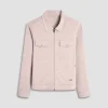 Soft Touch Heather Shirt Jacket