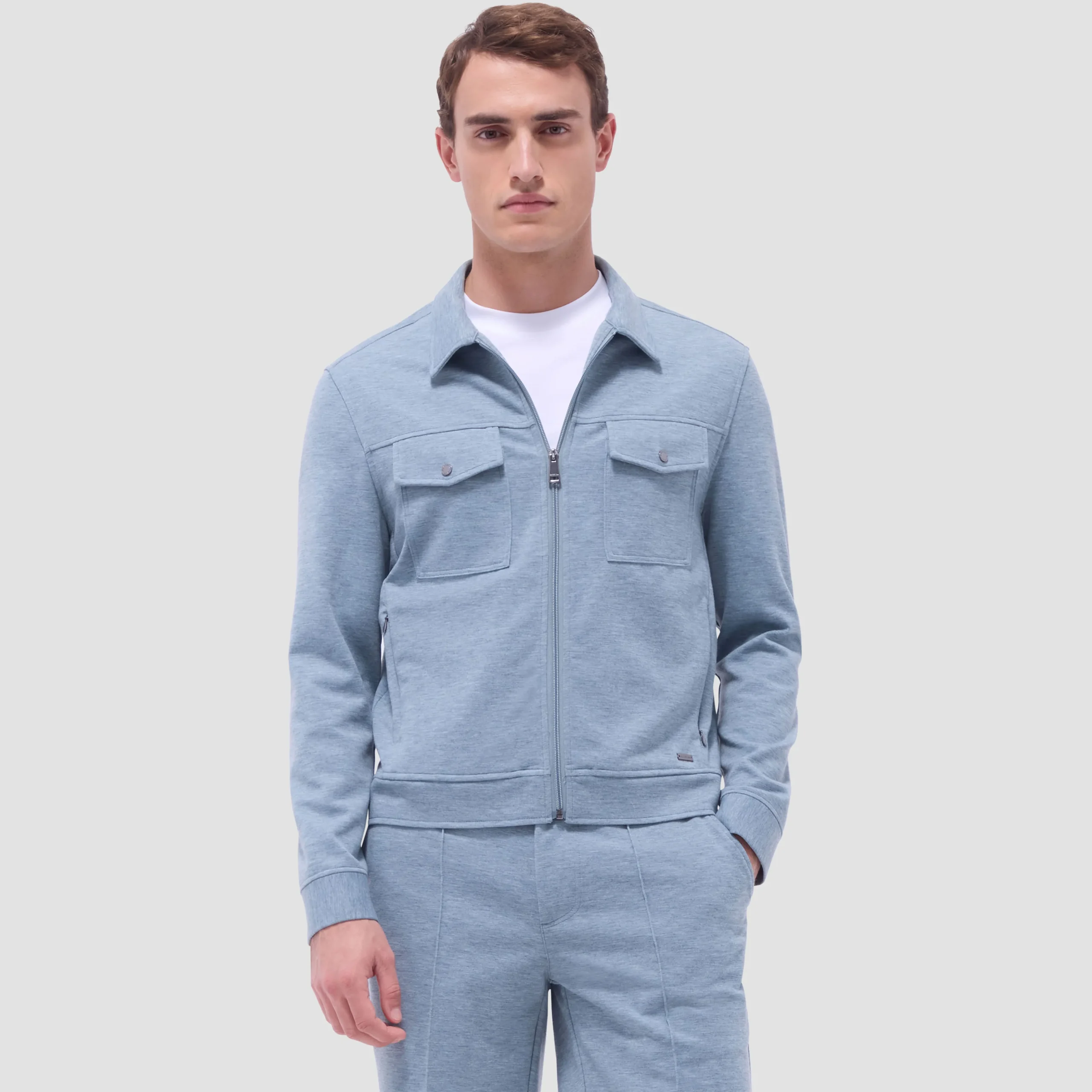 Soft Touch Heather Shirt Jacket