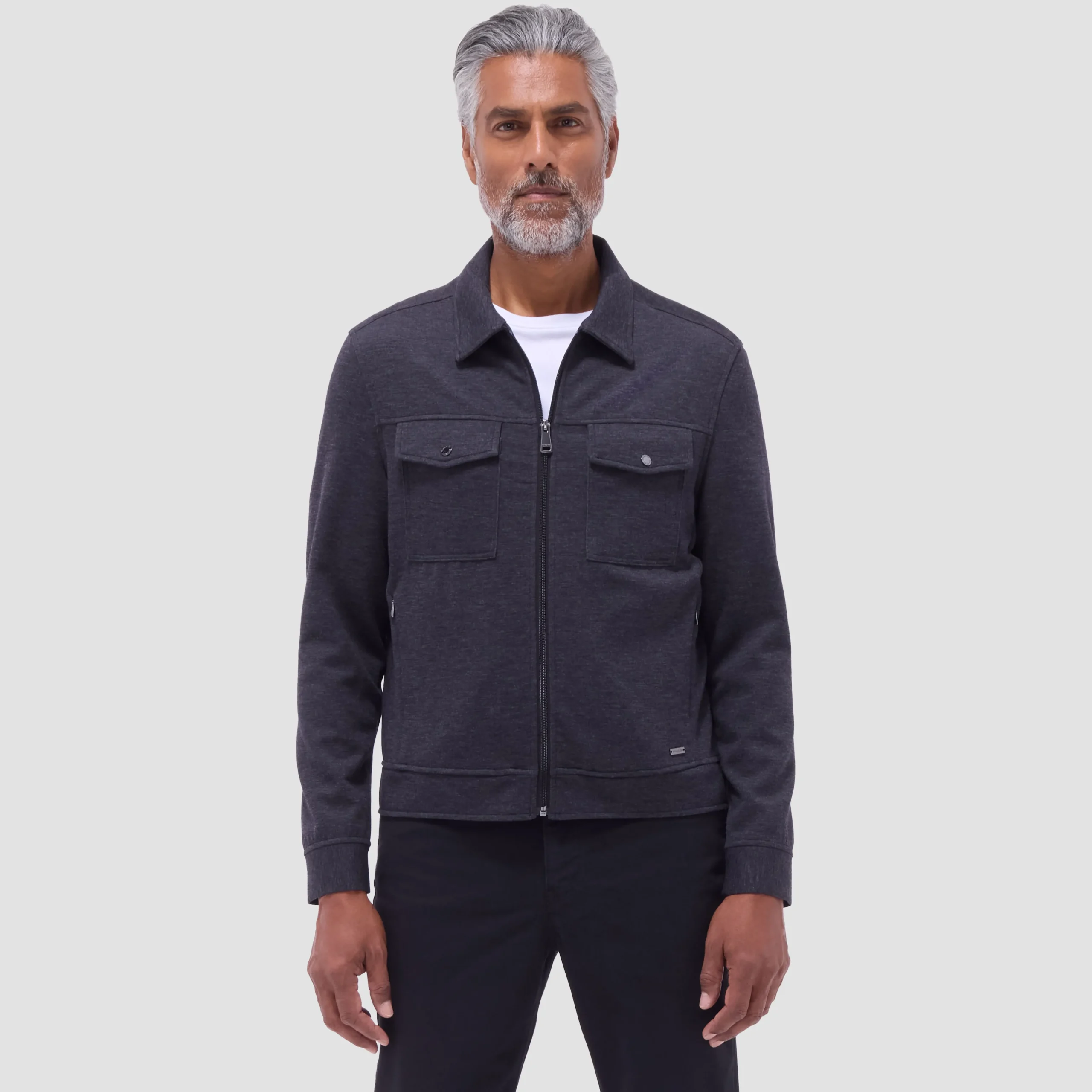 Soft Touch Heather Shirt Jacket