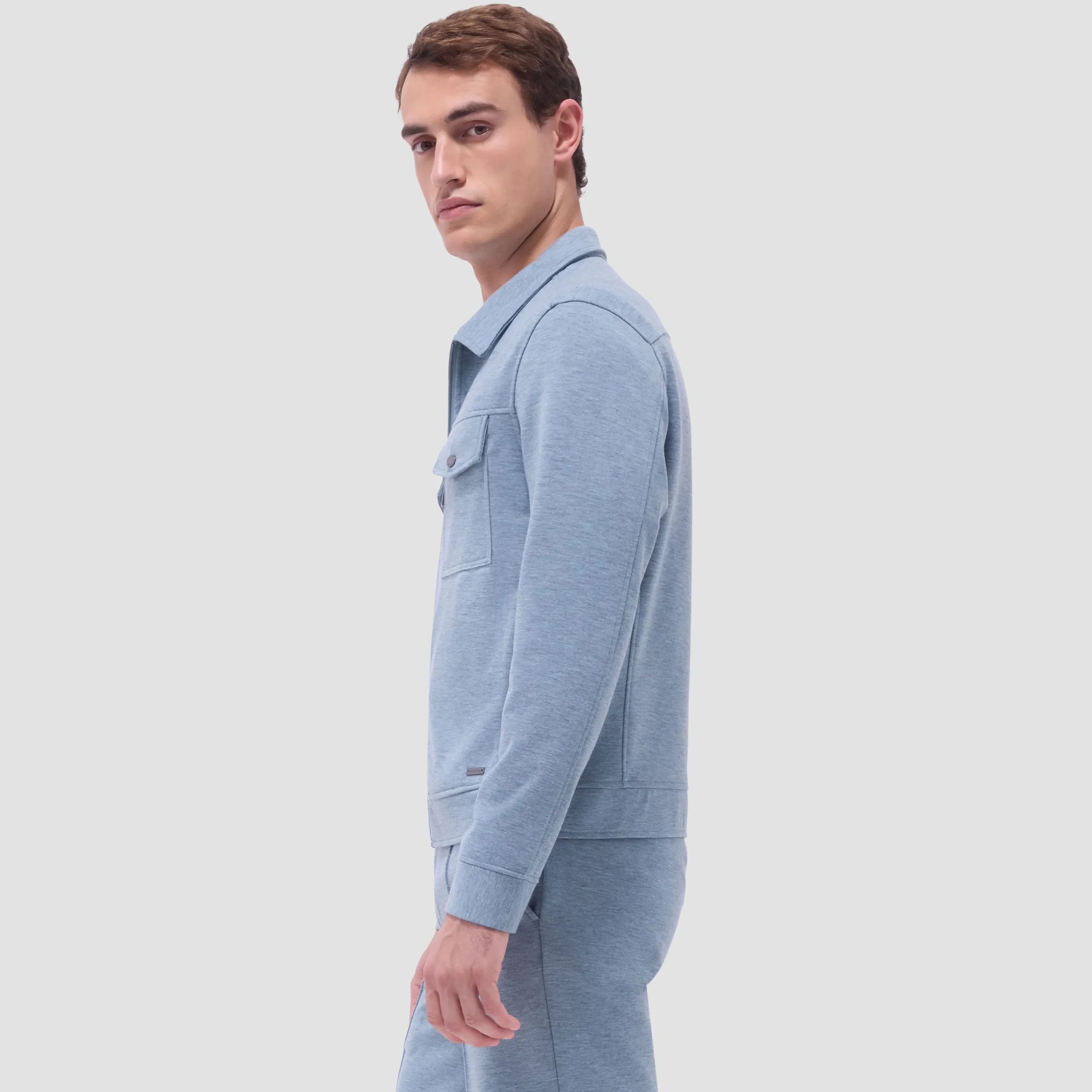 Soft Touch Heather Shirt Jacket
