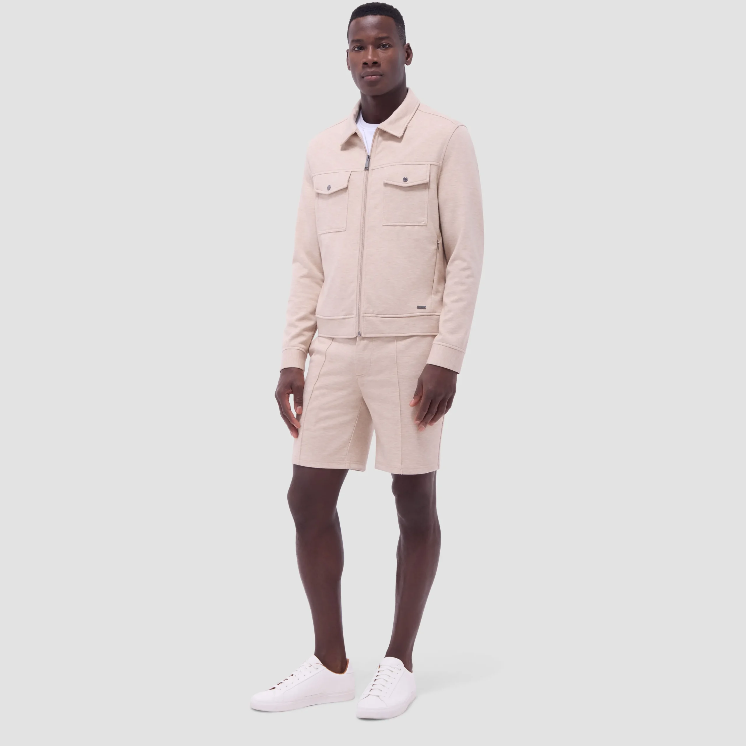 Soft Touch Heather Shirt Jacket