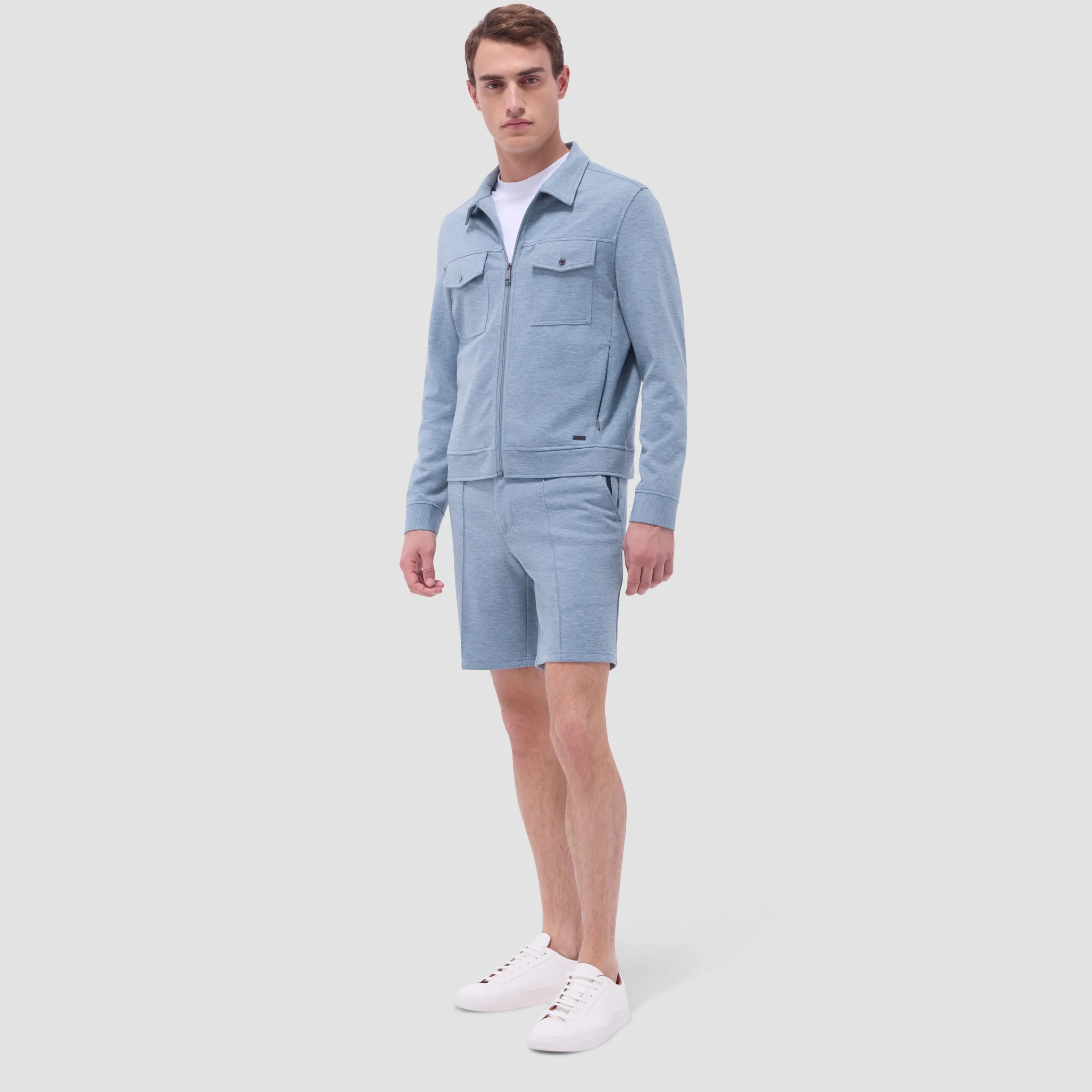 Soft Touch Heather Shirt Jacket