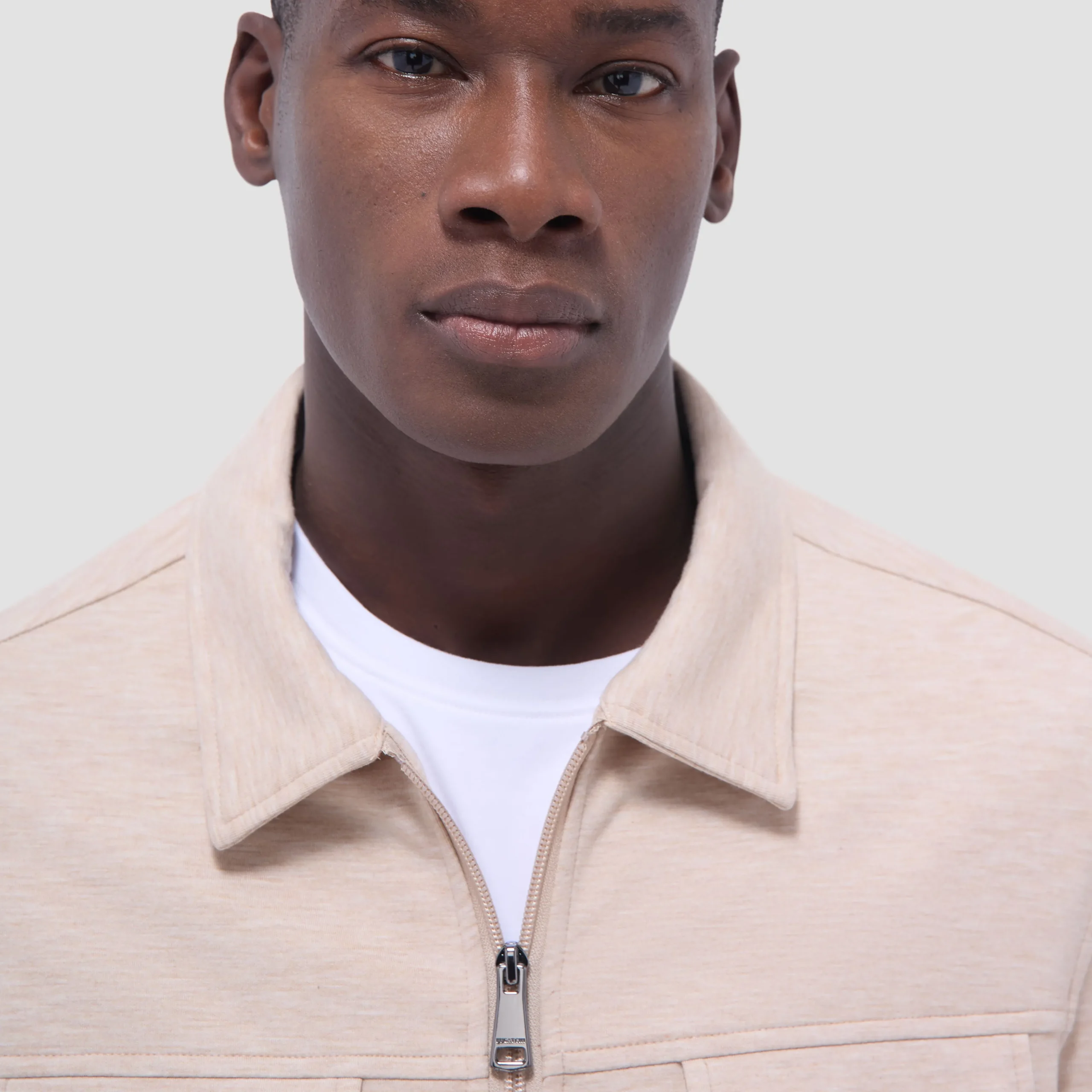 Soft Touch Heather Shirt Jacket