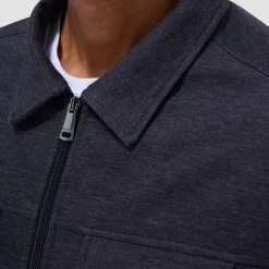Soft Touch Heather Shirt Jacket