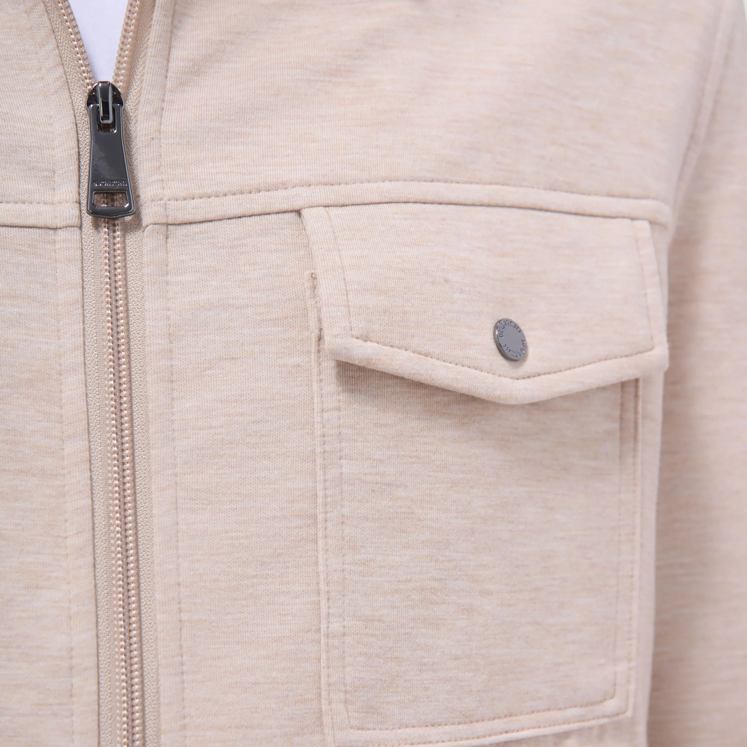 Soft Touch Heather Shirt Jacket
