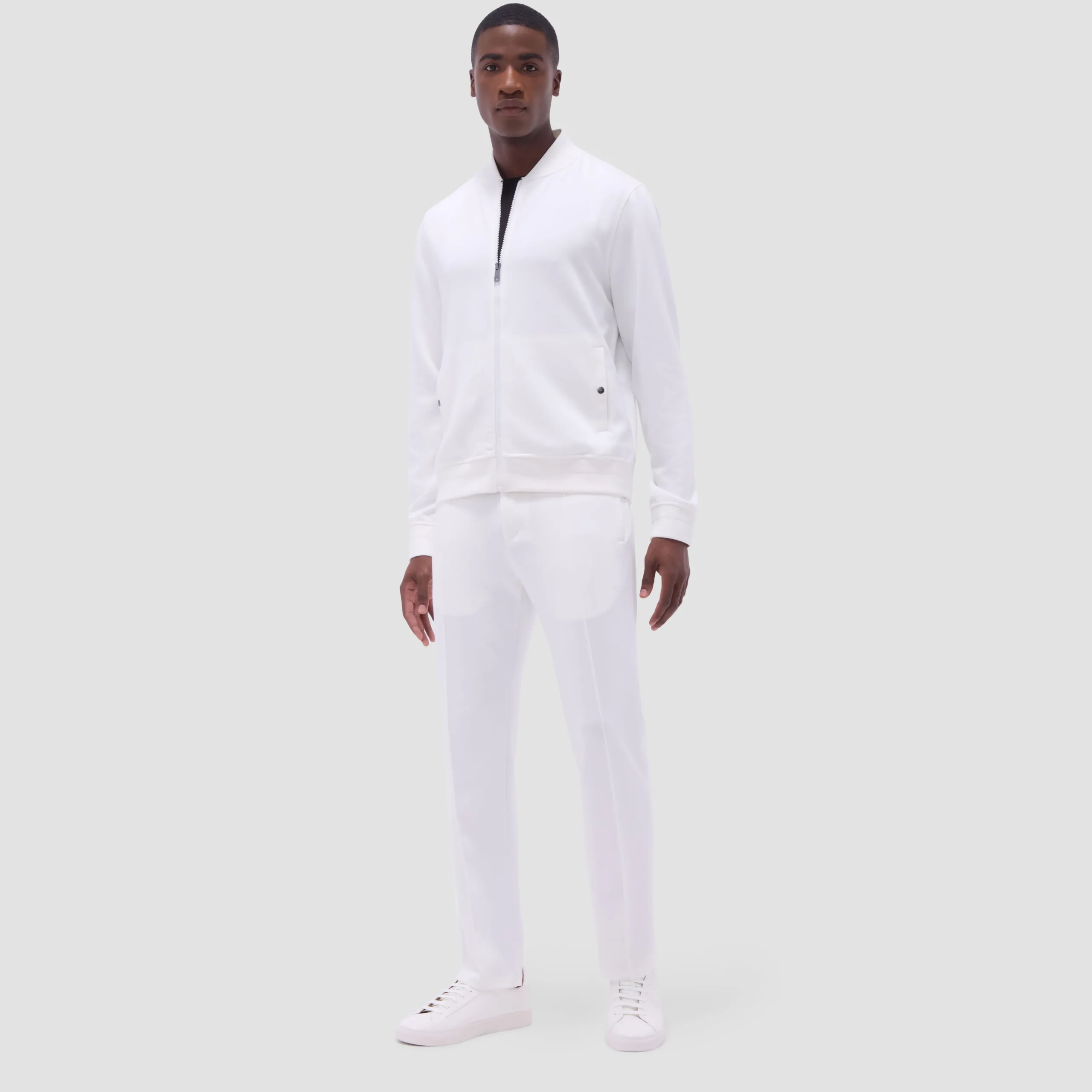 Soft Touch Solid Bomber Jacket