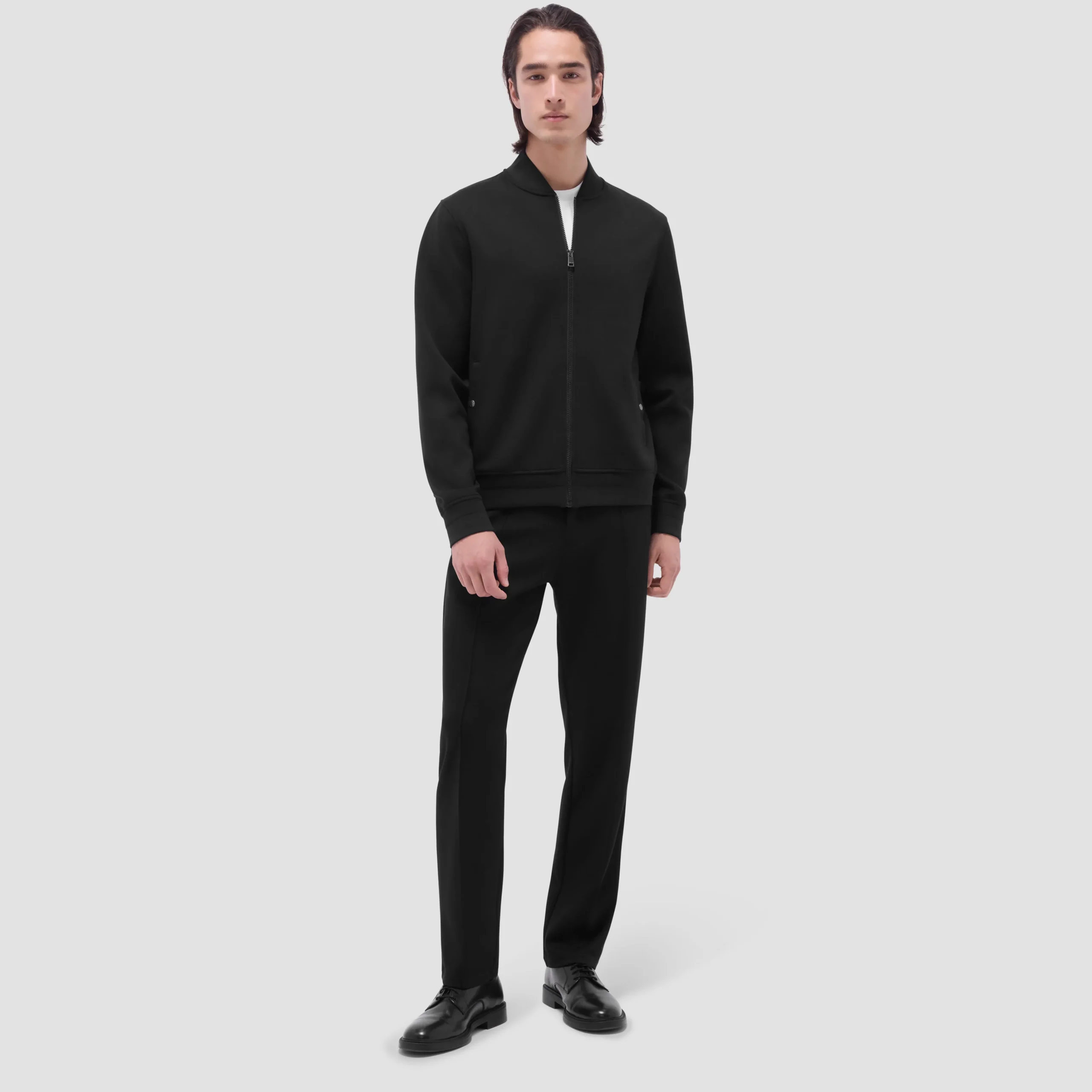 Soft Touch Solid Bomber Jacket
