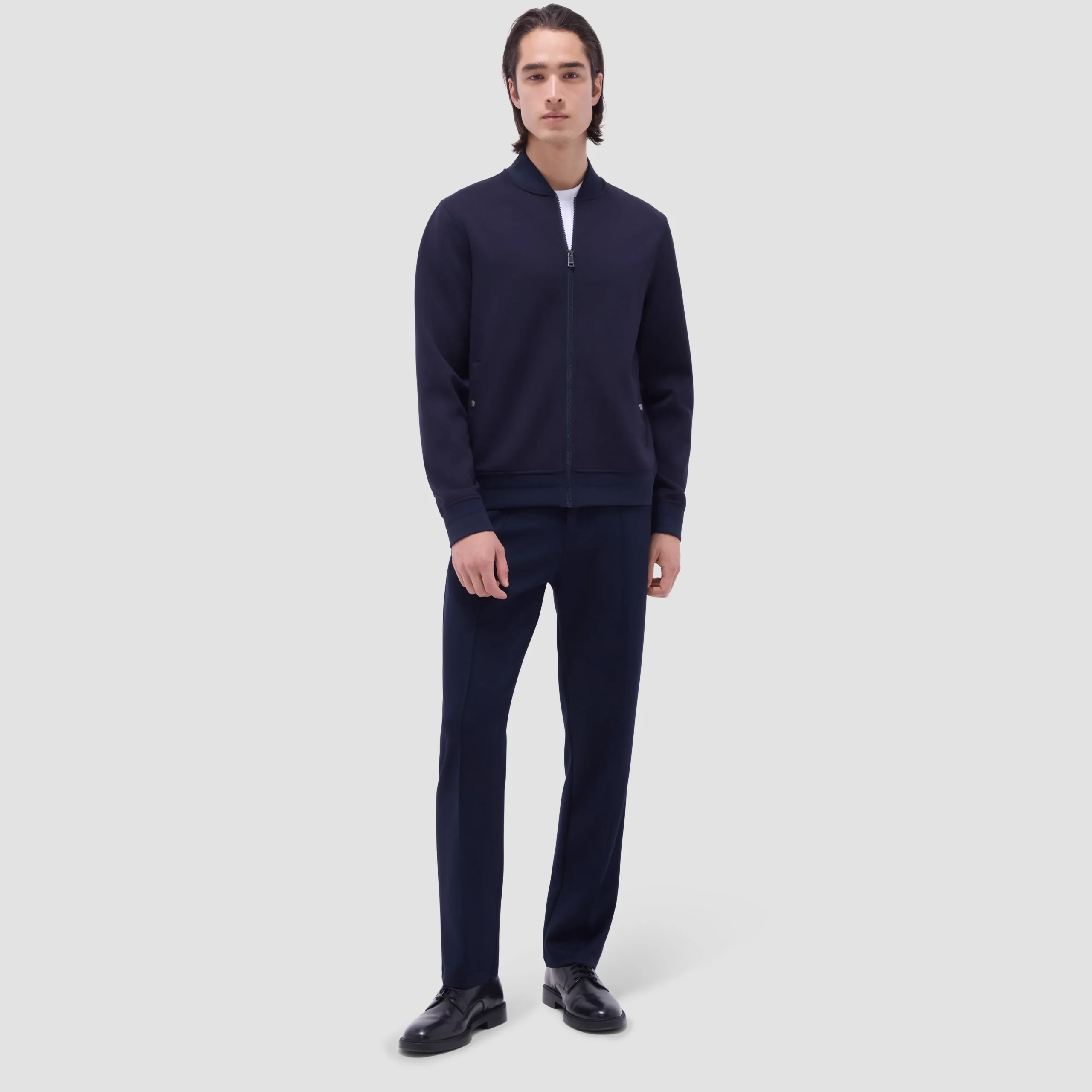Soft Touch Solid Bomber Jacket