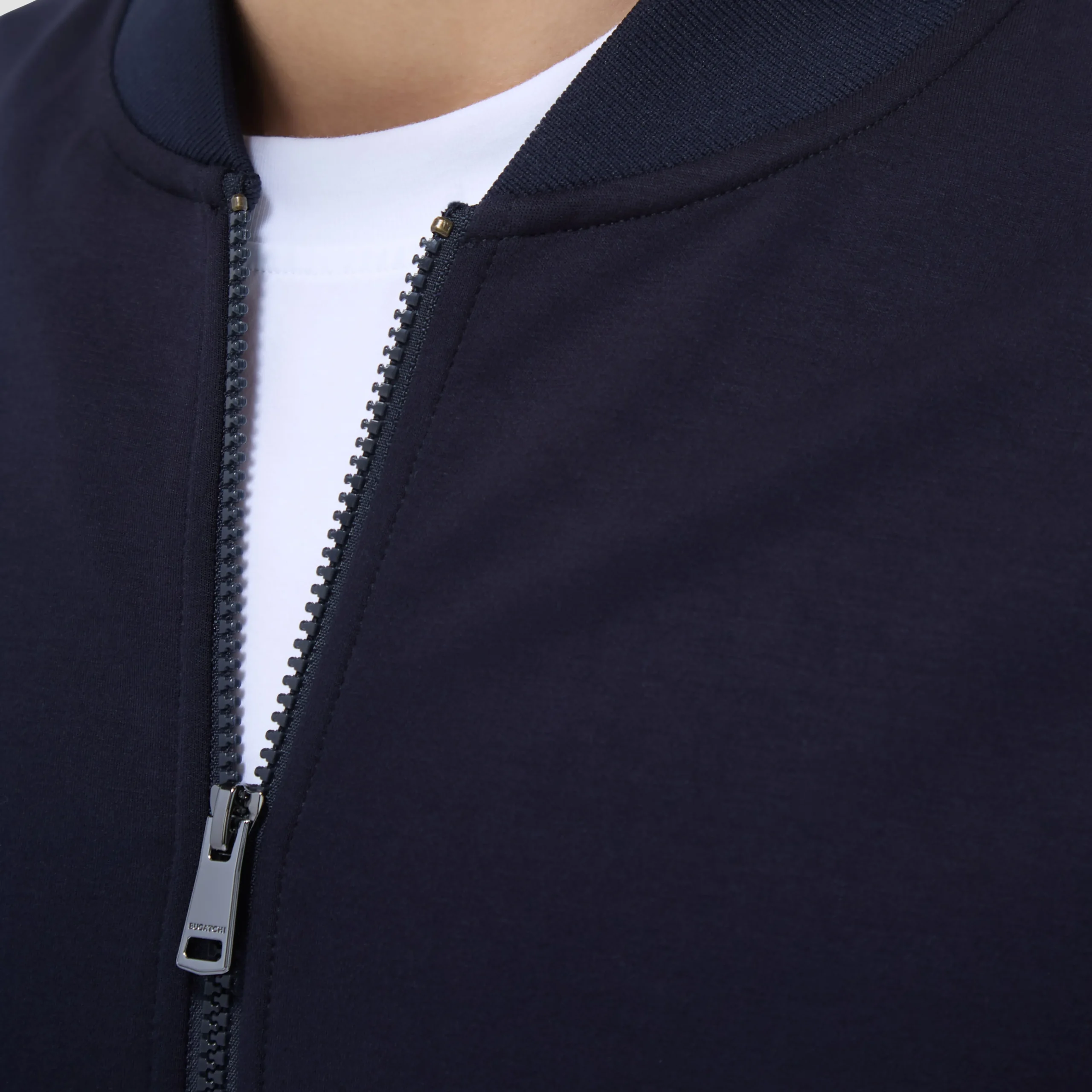 Soft Touch Solid Bomber Jacket