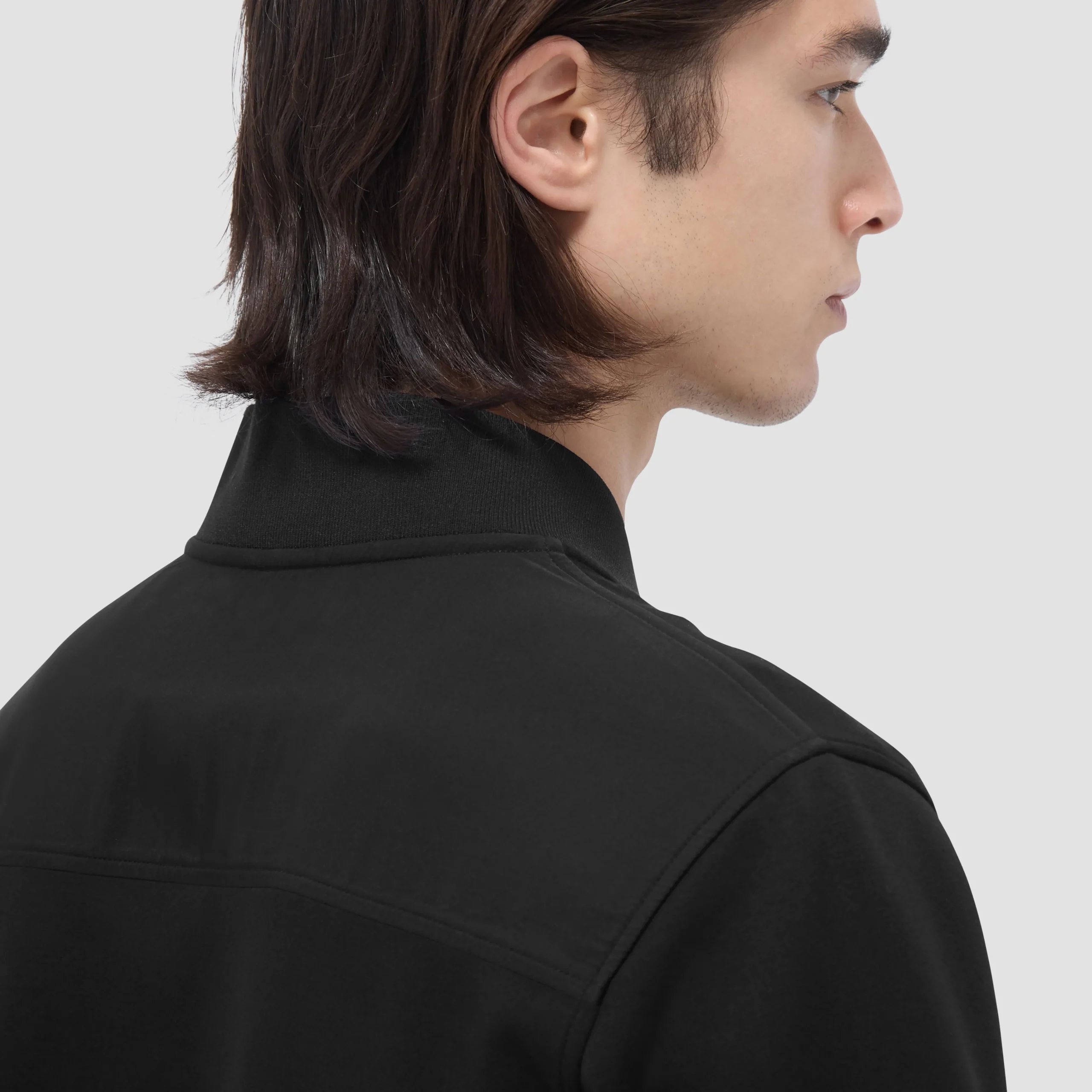 Soft Touch Solid Bomber Jacket