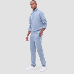 Soft Touch Solid Quarter-Zip Pullover With Hood