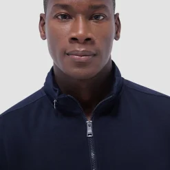 Soft Touch Solid Quarter-Zip Pullover With Hood