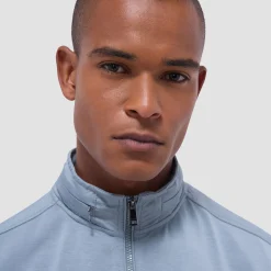 Soft Touch Solid Quarter-Zip Pullover With Hood