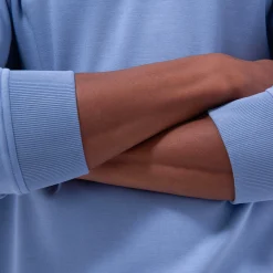 Soft Touch Solid Quarter-Zip Pullover With Hood