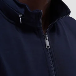 Soft Touch Solid Quarter-Zip Pullover With Hood