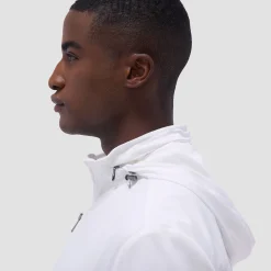 Soft Touch Solid Quarter-Zip Pullover With Hood