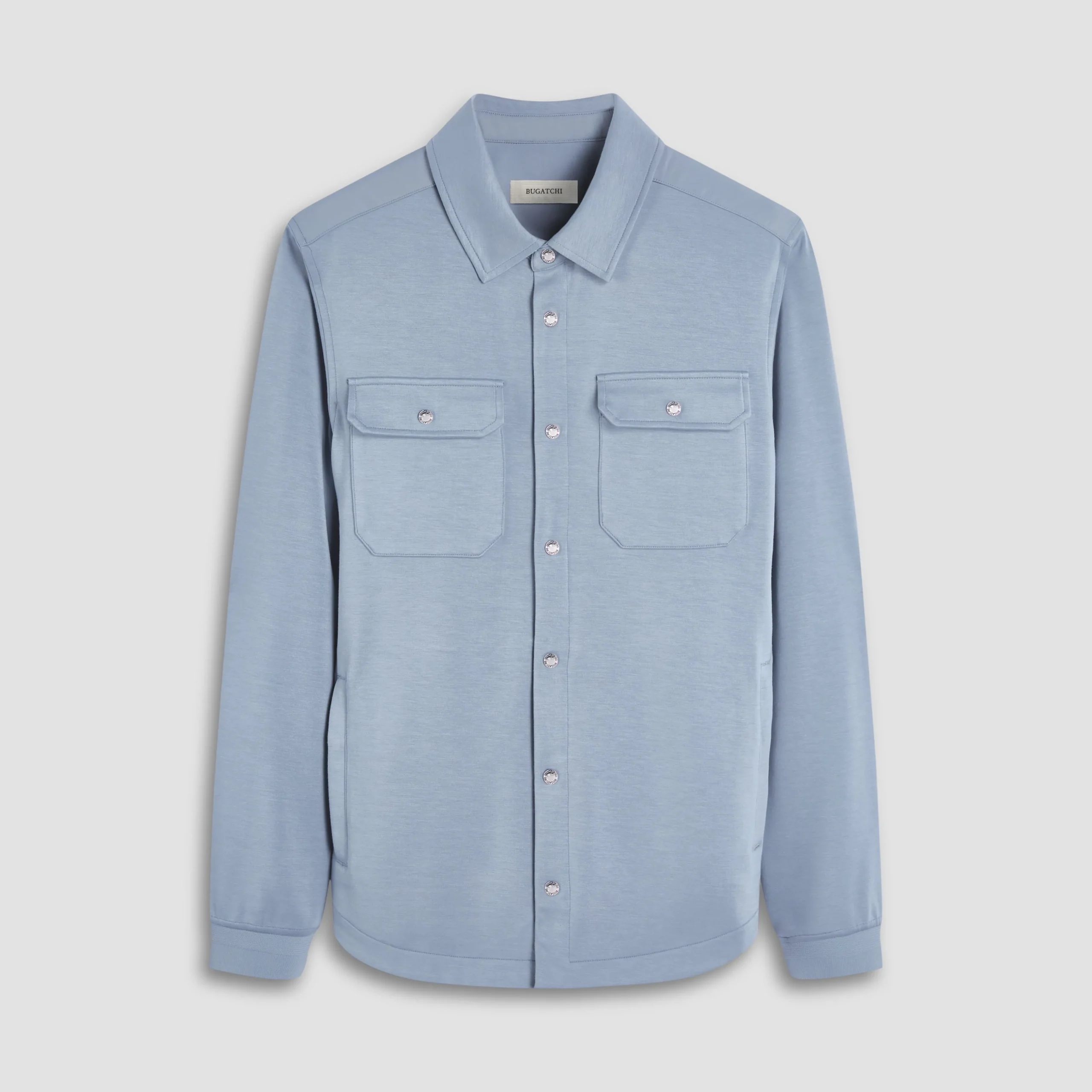 Soft Touch Solid Shirt Jacket